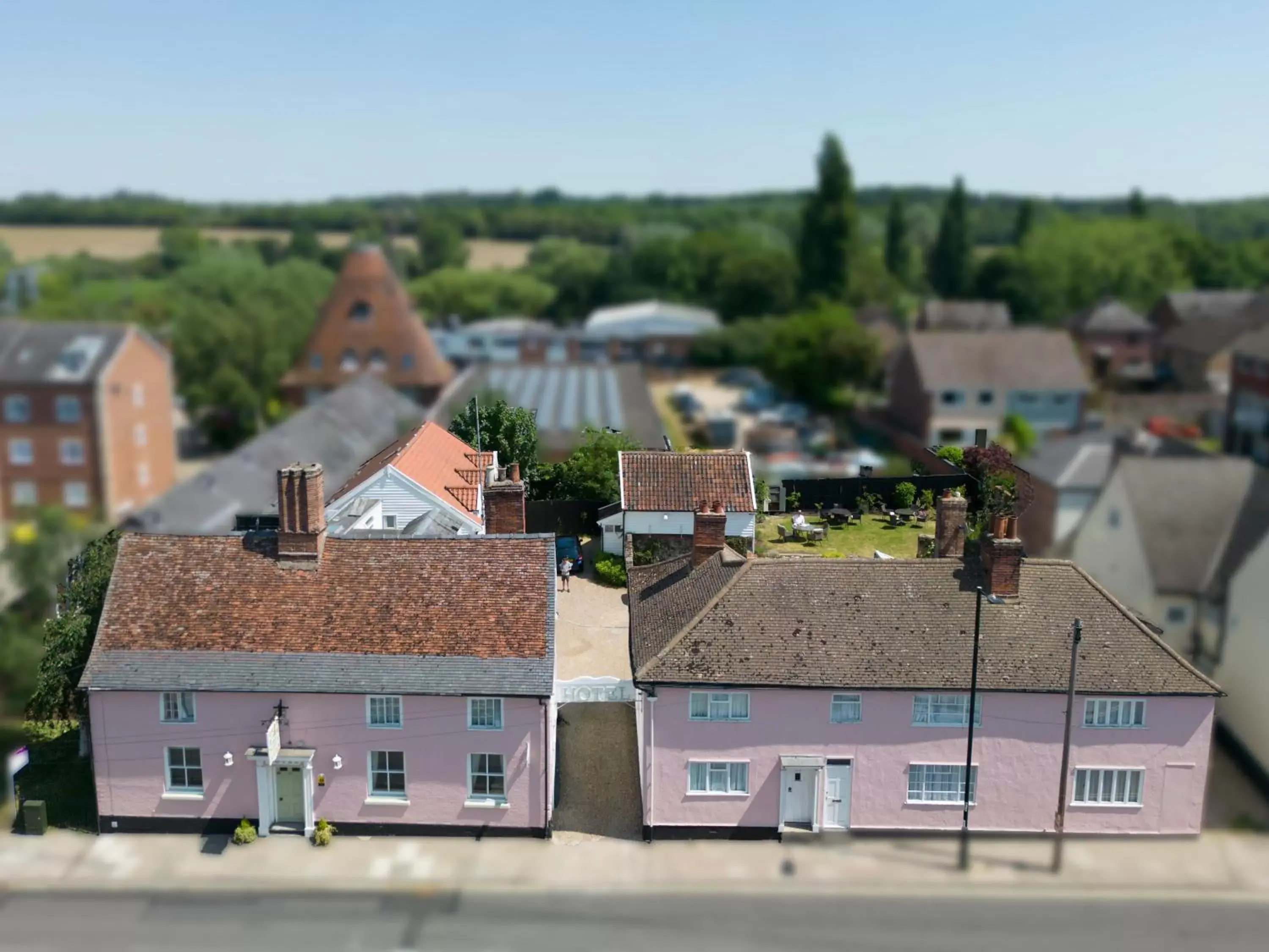 Property building, Bird's-eye View in The Abbey Hotel & Apartments