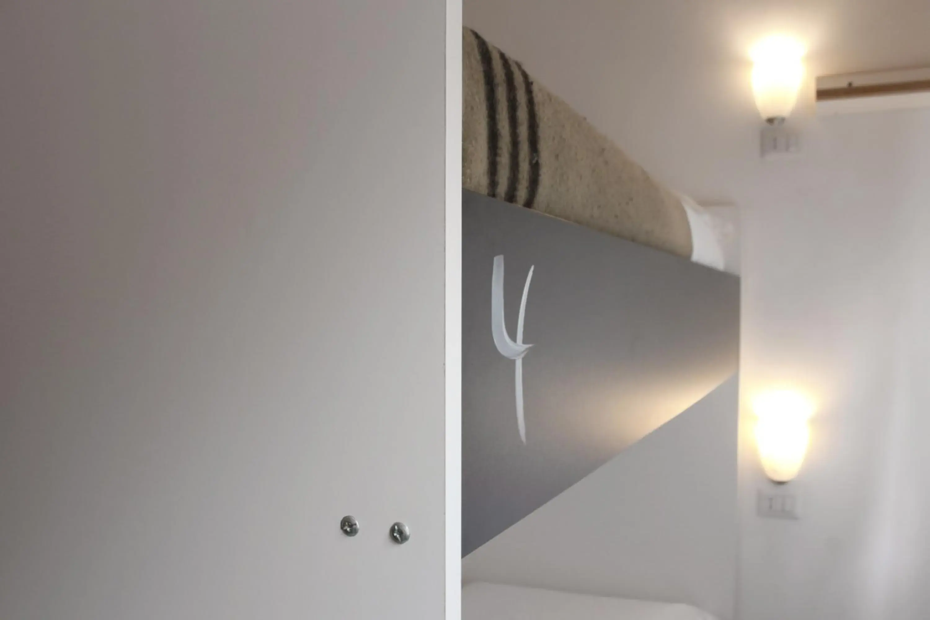 bunk bed, TV/Entertainment Center in New Generation Hostel Milan Center