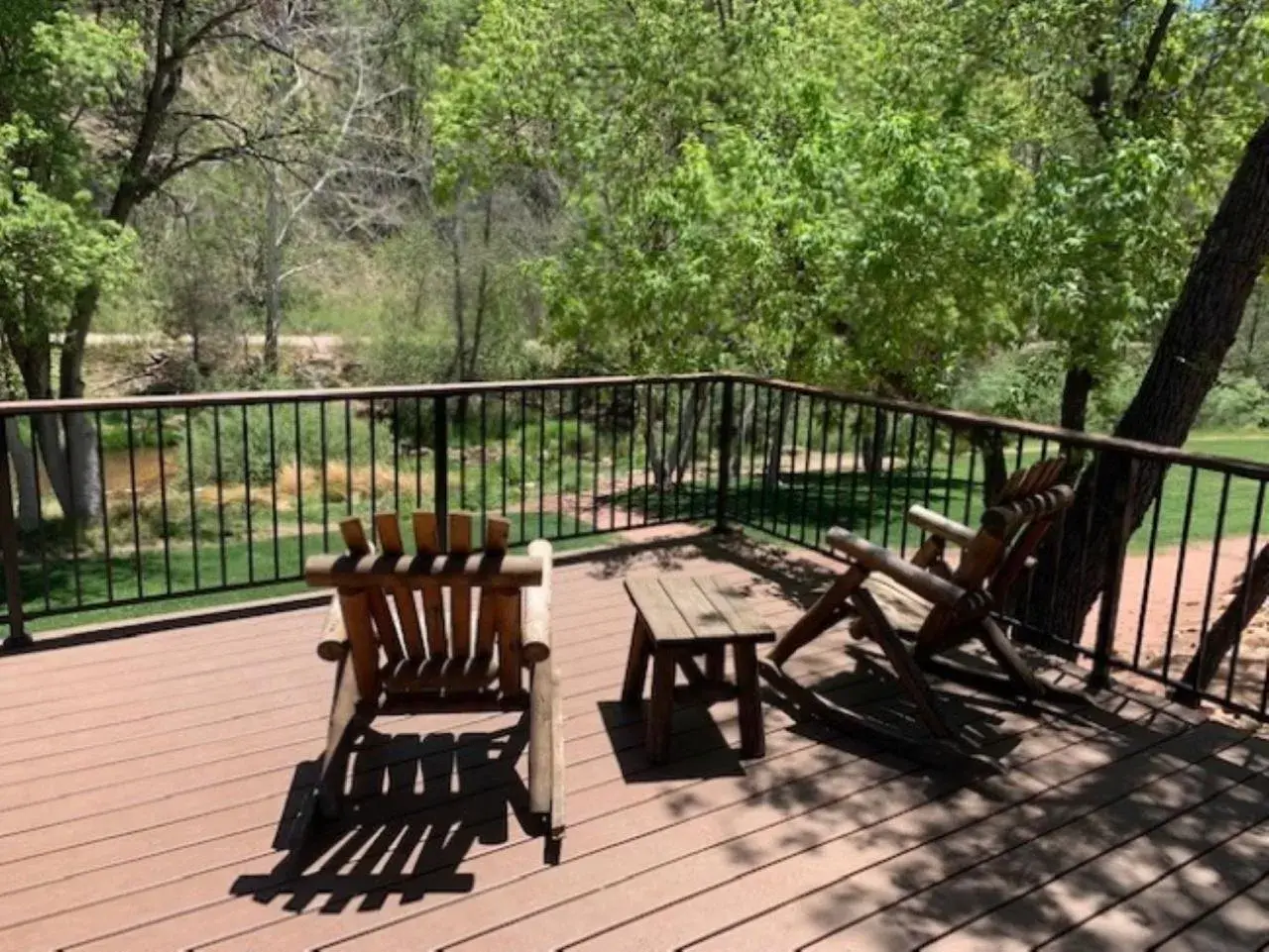 Balcony/Terrace in Kohl's Ranch Lodge