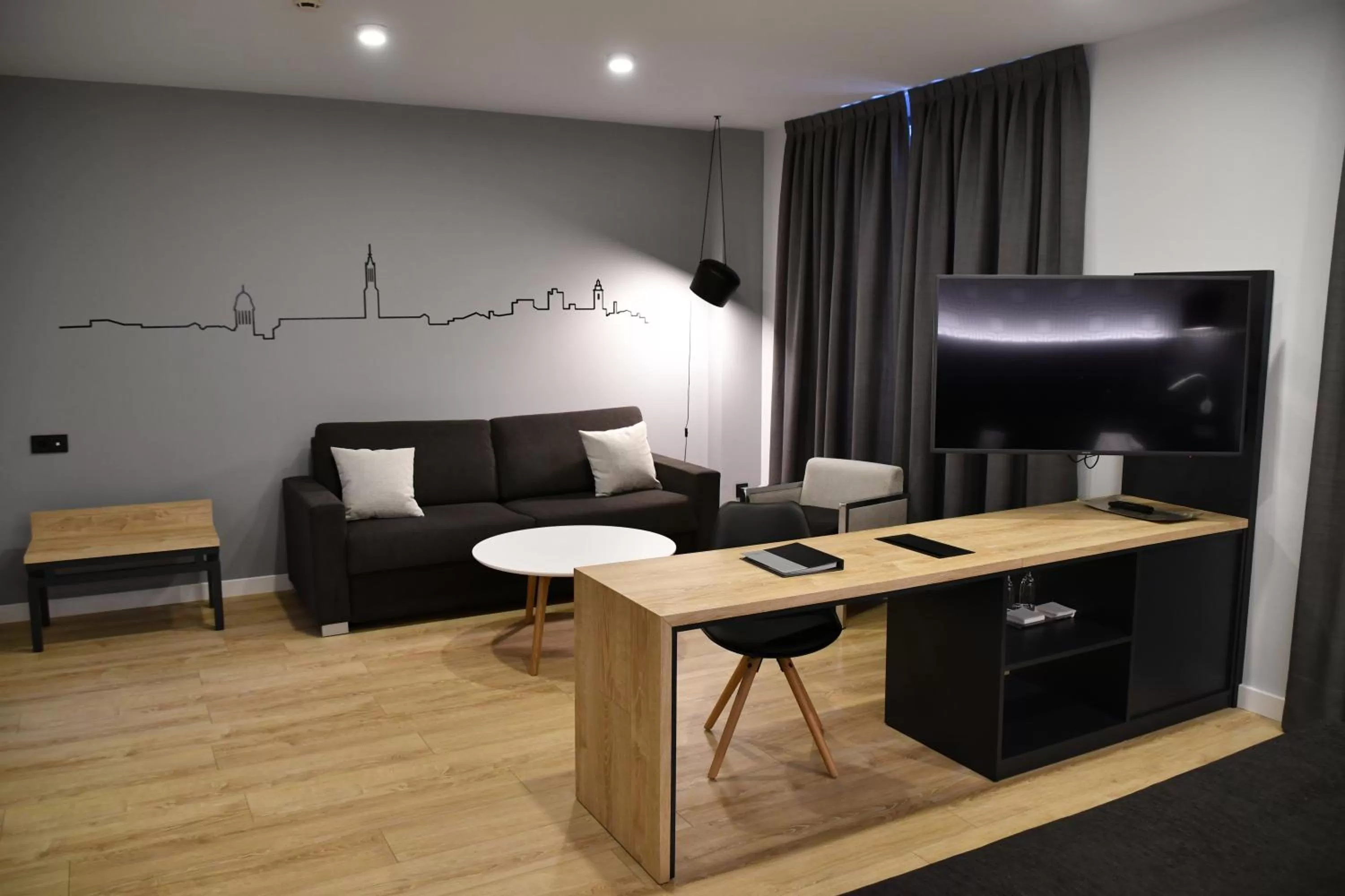 Living room, Seating Area in Hotel Class Valls