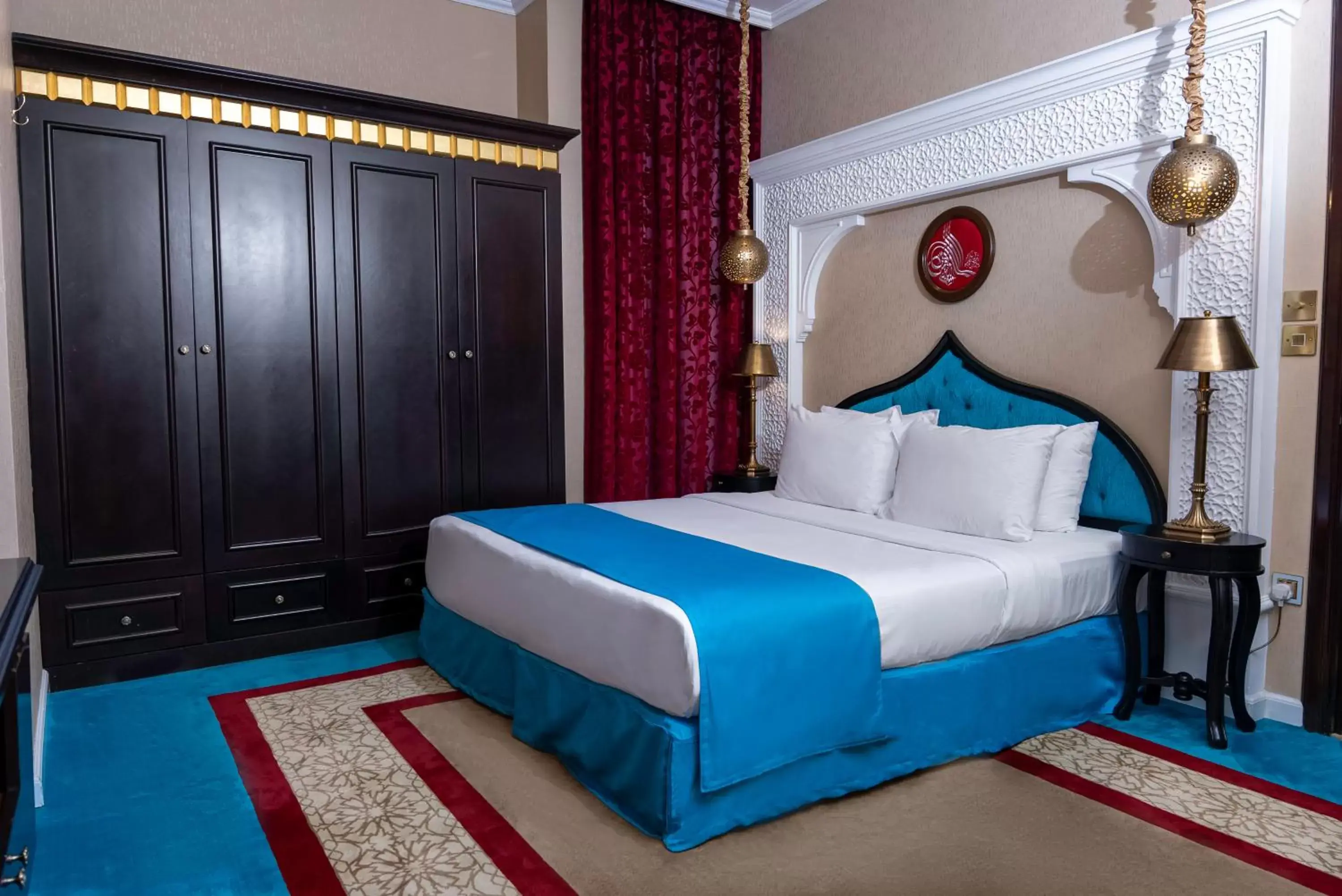 Bed in Saraya Corniche Hotel
