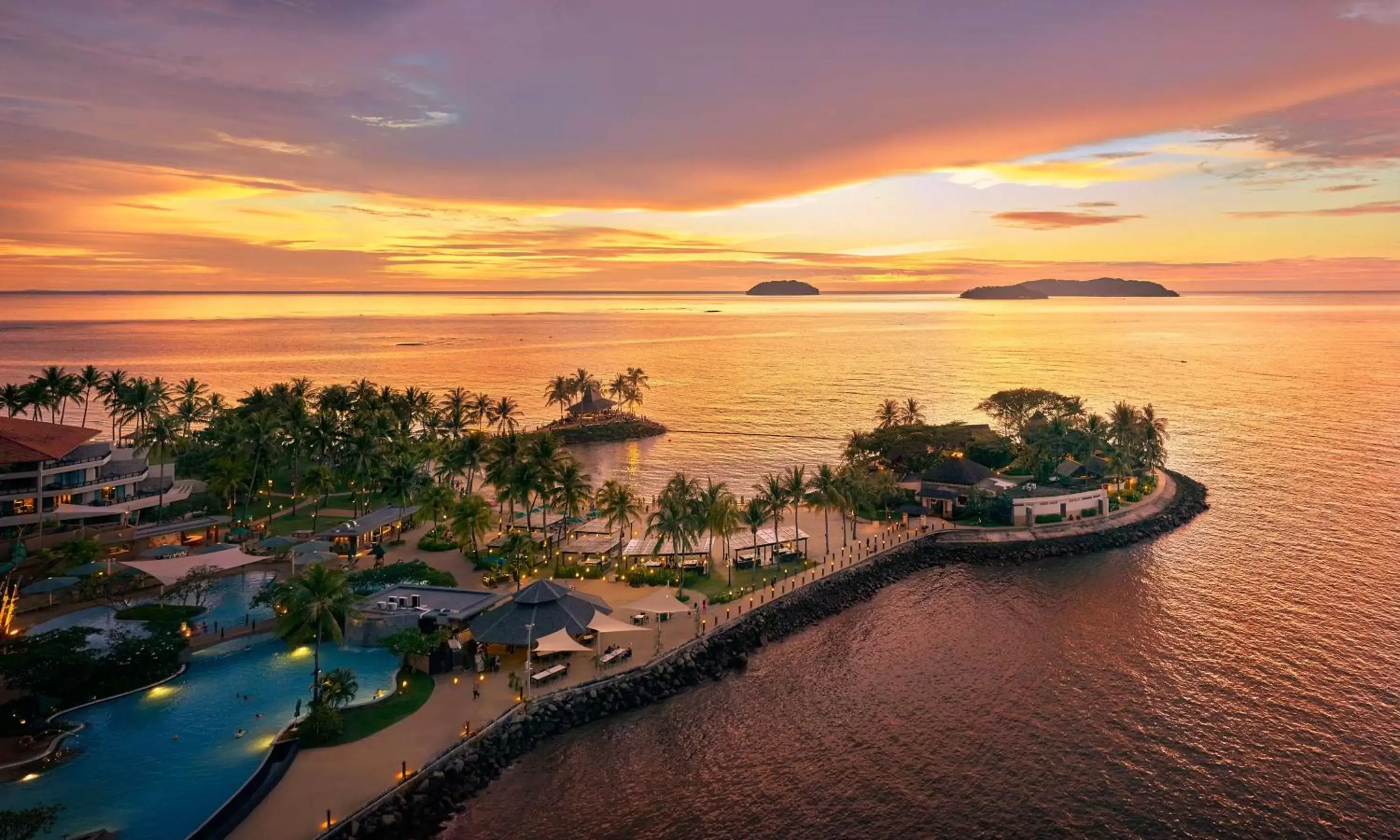 Property building, Bird's-eye View in Shangri-La Tanjung Aru, Kota Kinabalu