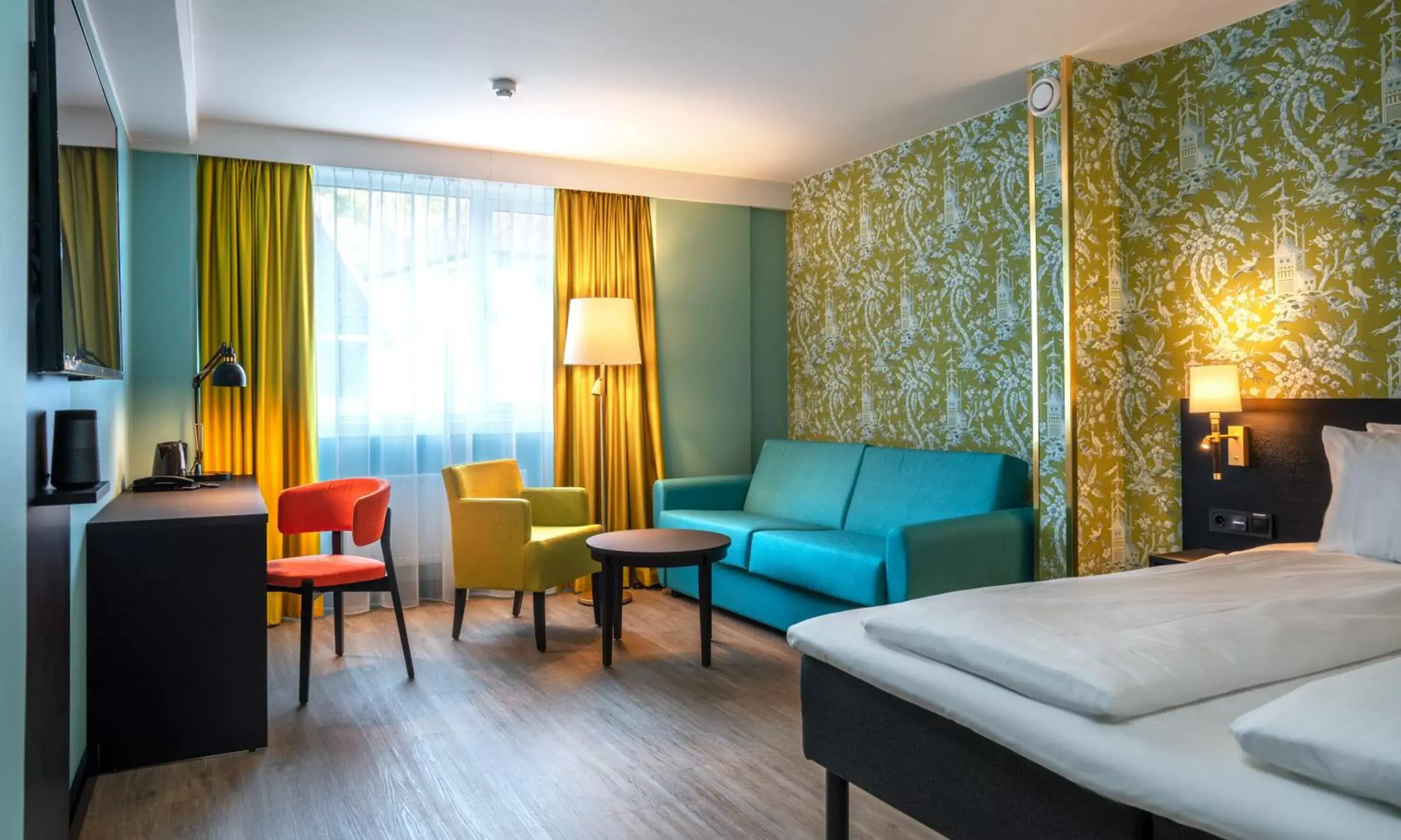 Bedroom, Seating Area in Thon Hotel Maritim