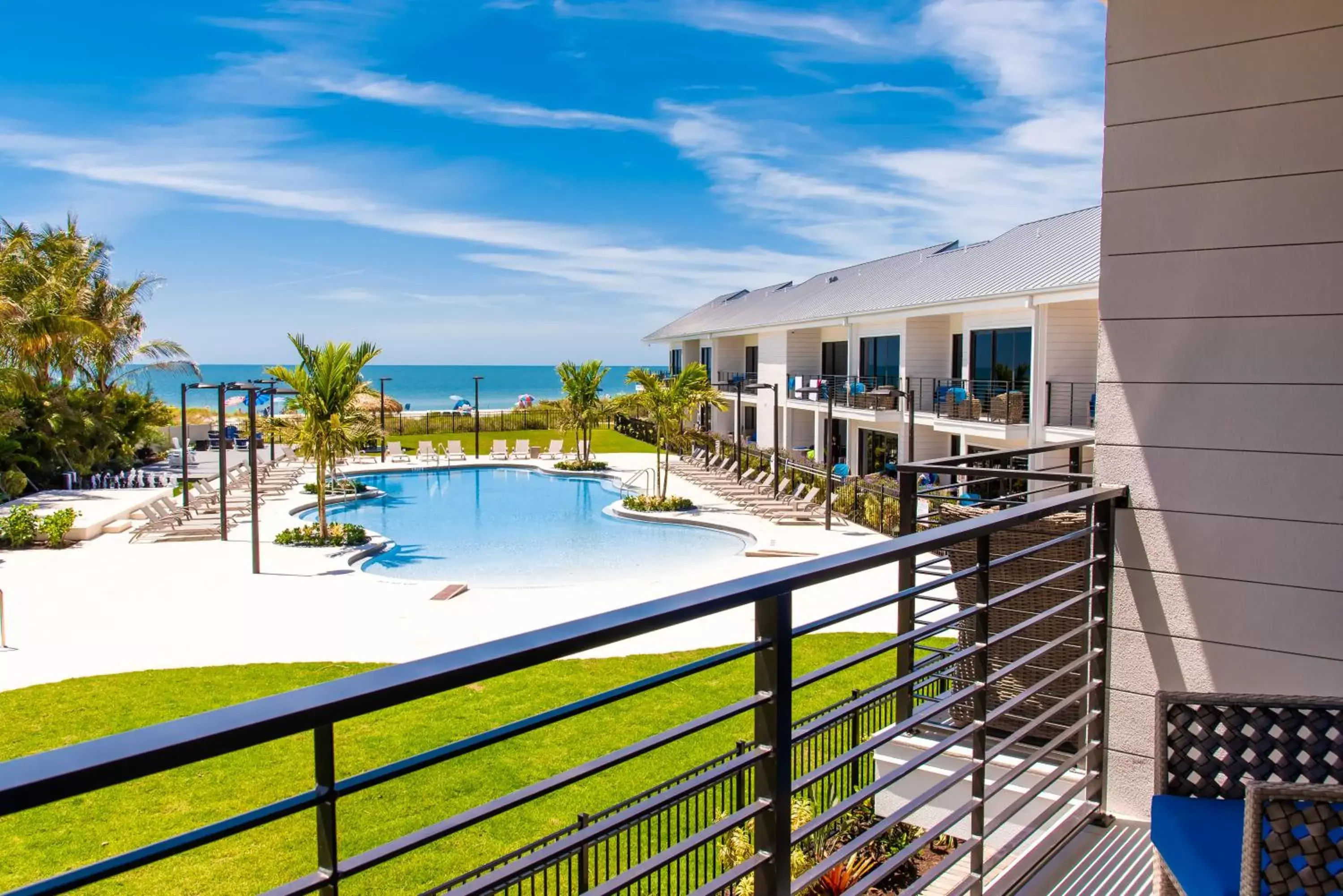 Pool View in Anna Maria Beach Resort