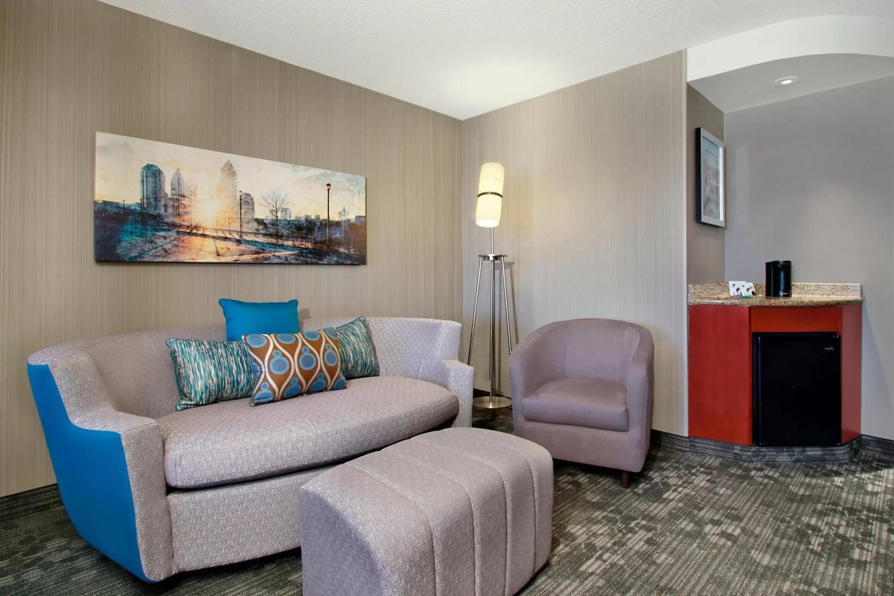 Living room, Seating Area in Courtyard Atlanta Airport West