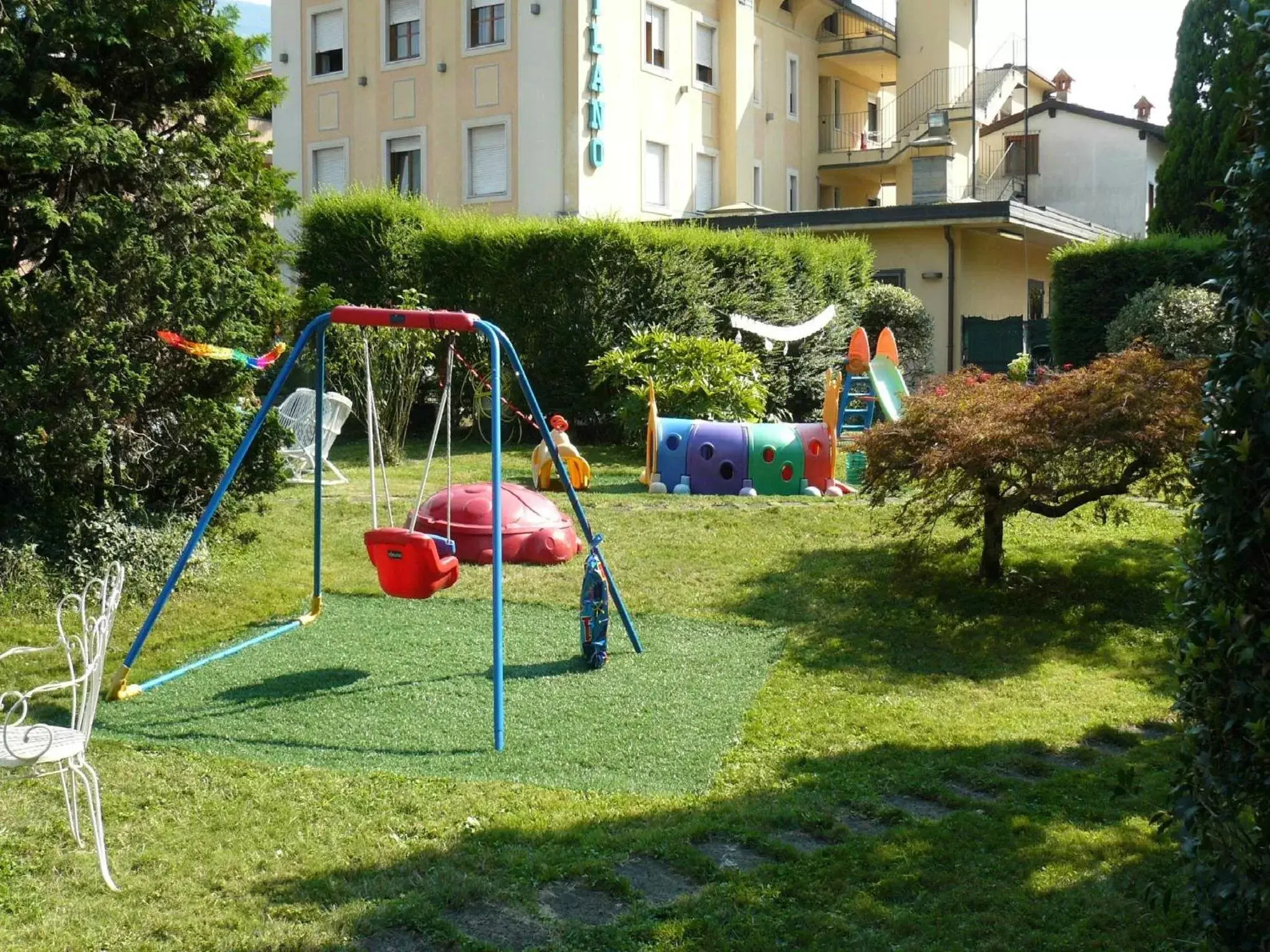 Children play ground, Children's Play Area in Albergo Milano