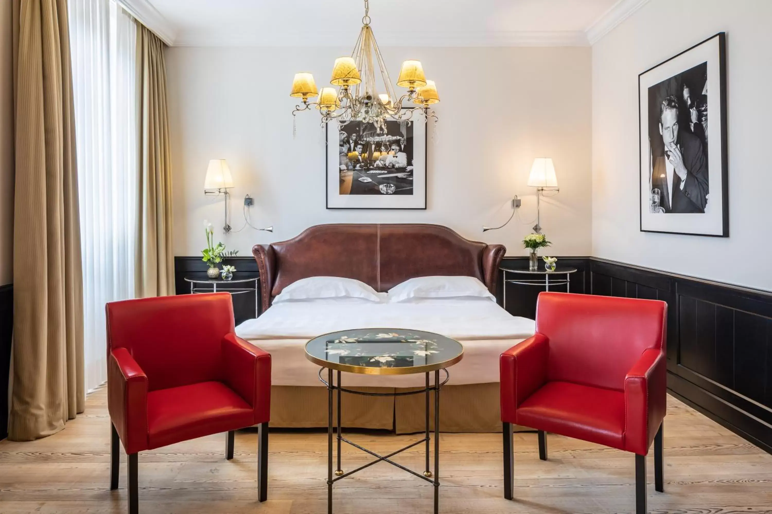 Bedroom, Seating Area in Relais Santa Croce, By Baglioni Hotels