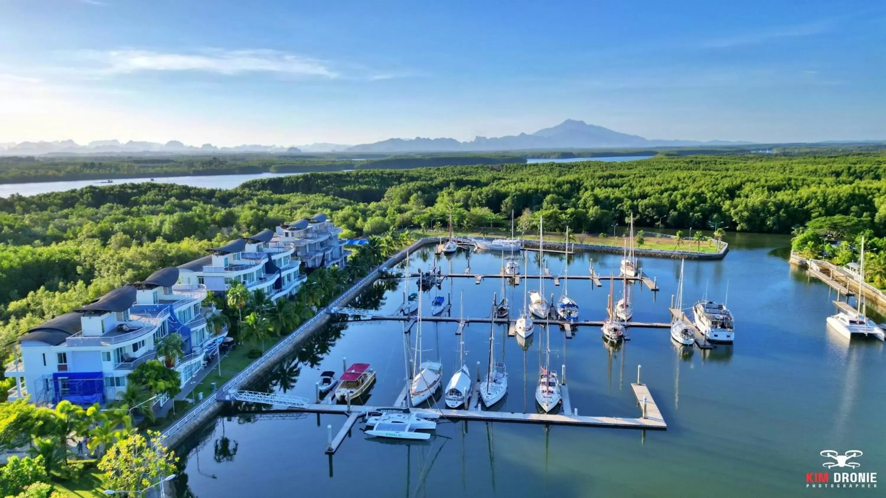 View (from property/room), Bird's-eye View in Krabi Boat Lagoon Resort