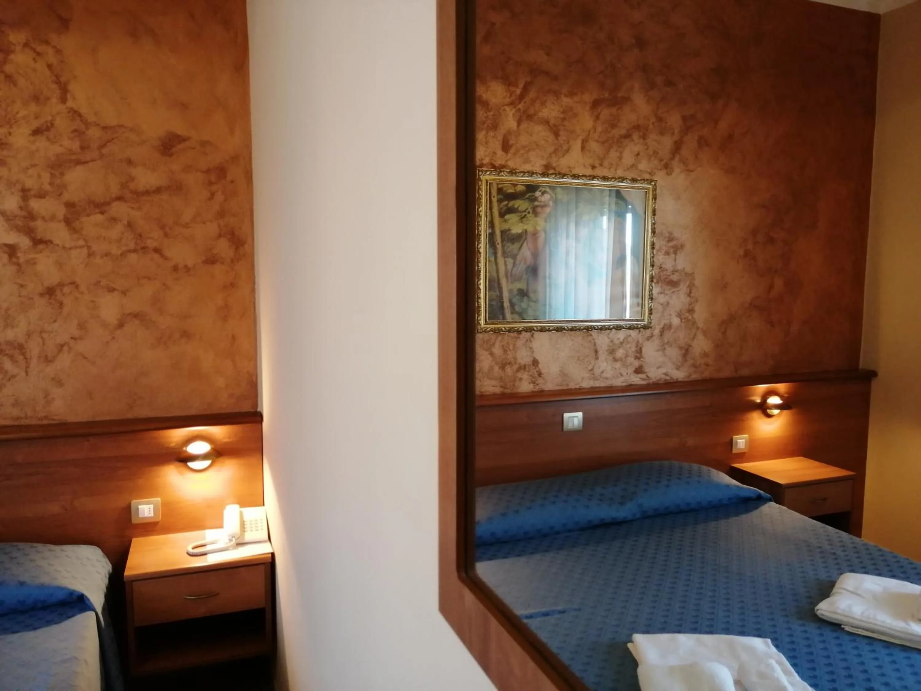 Bed in Hotel Il Vulcano