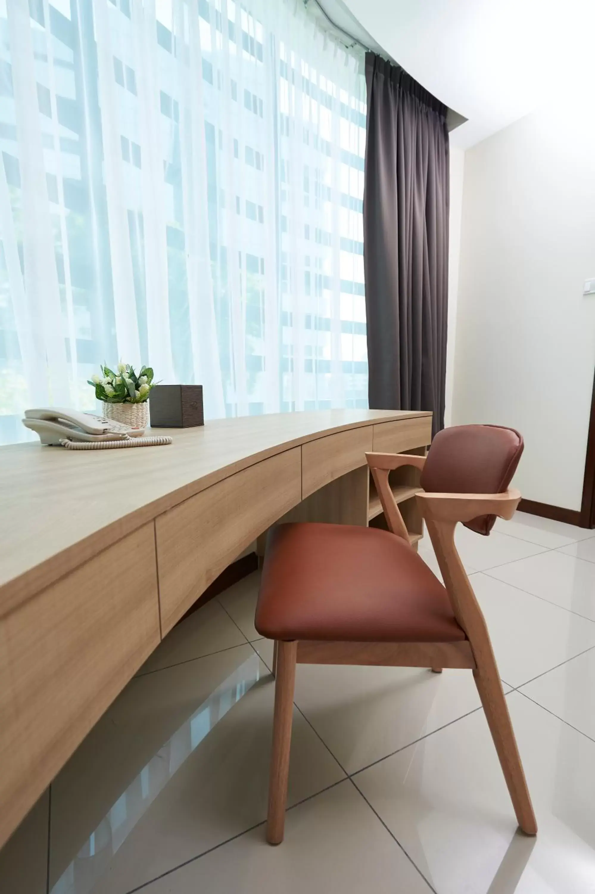 Decorative detail, Dining Area in One Pacific Hotel and Serviced Apartments