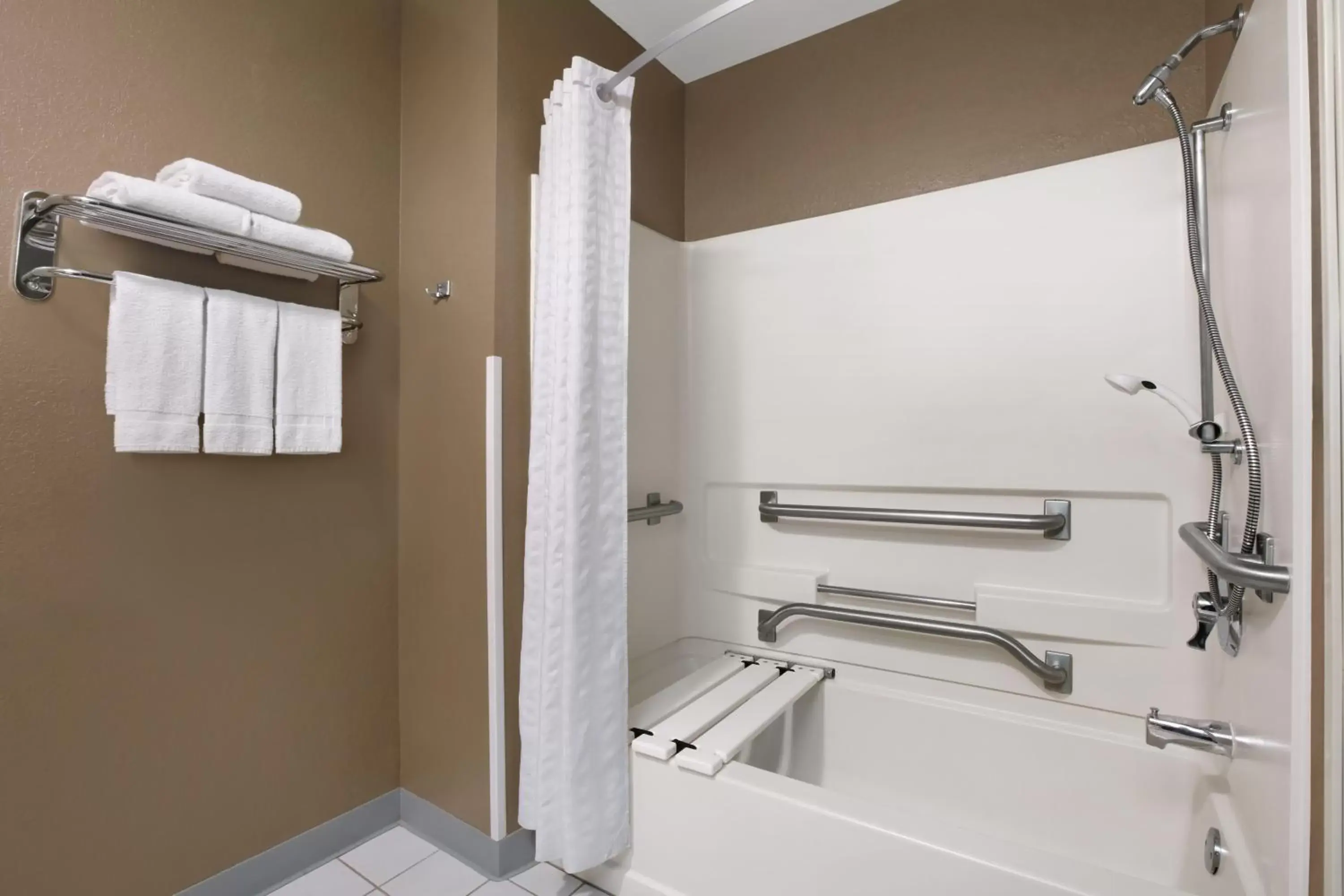 Shower, Bathroom in Super 8 by Wyndham Brookings