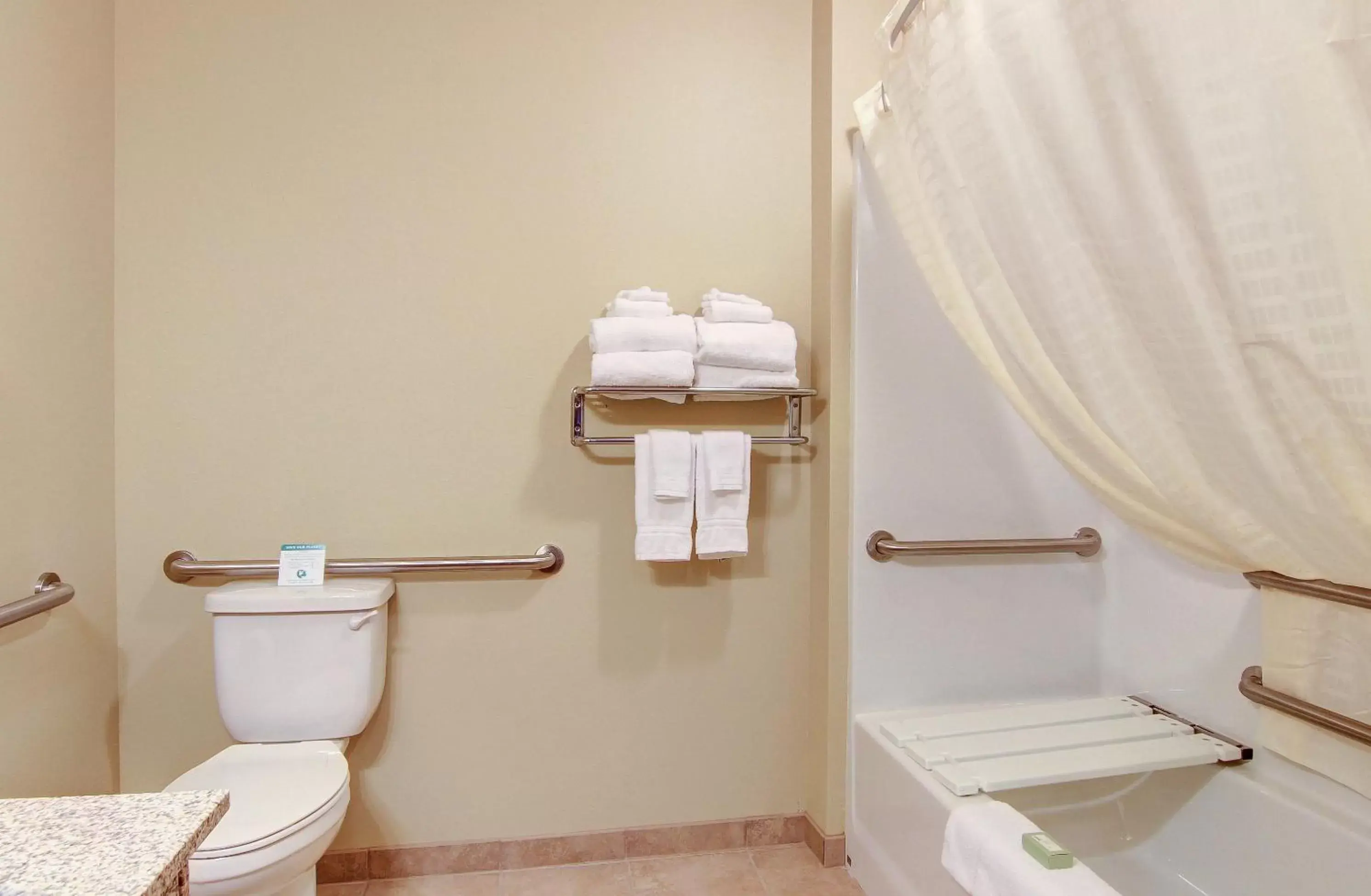 Bathroom in Cobblestone Inn & Suites Steele