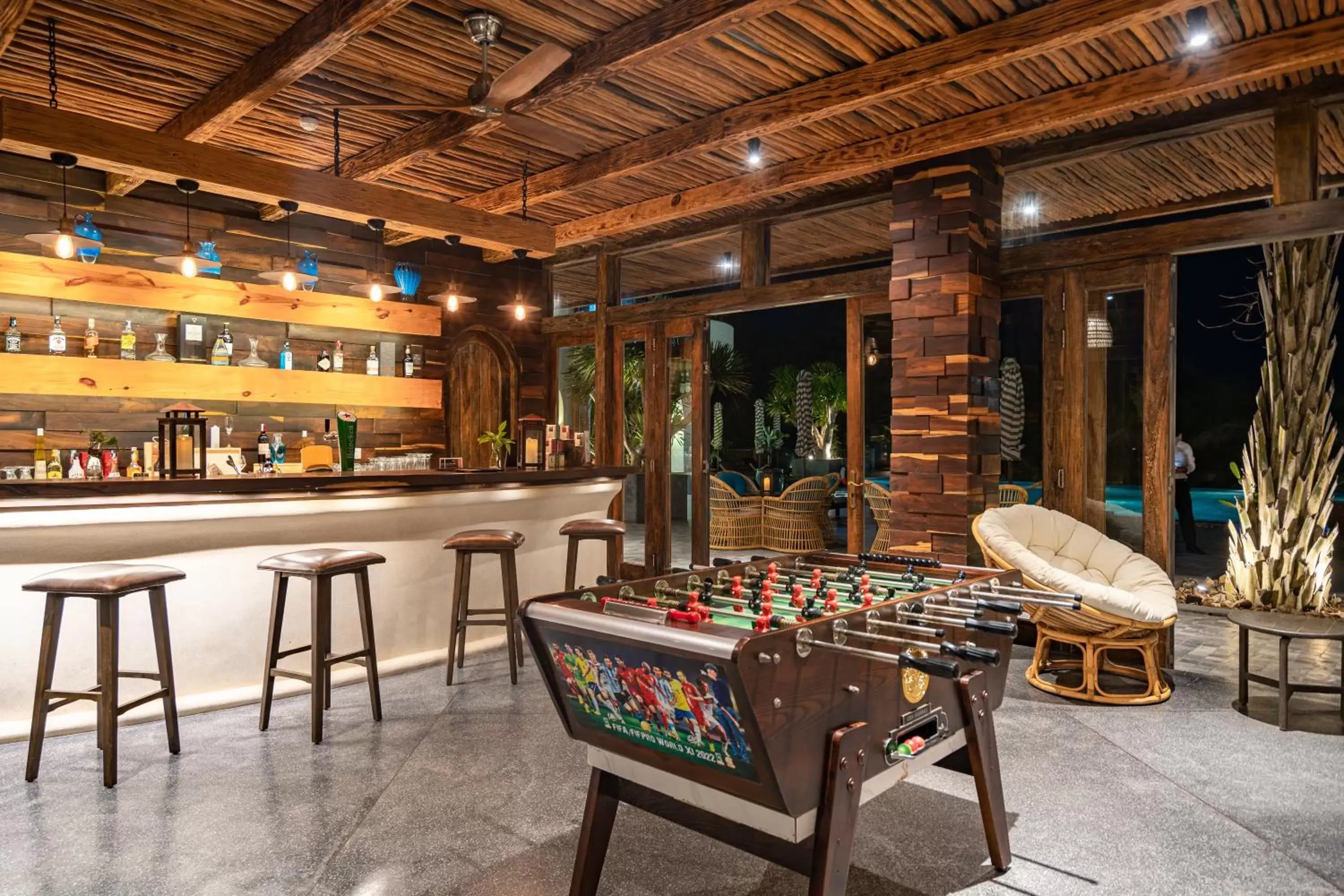 Game Room in Stelia Beach Resort