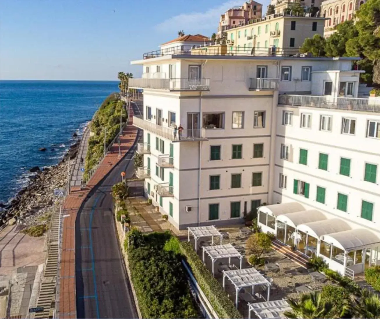 Property building, Bird's-eye View in Hotel Corallo