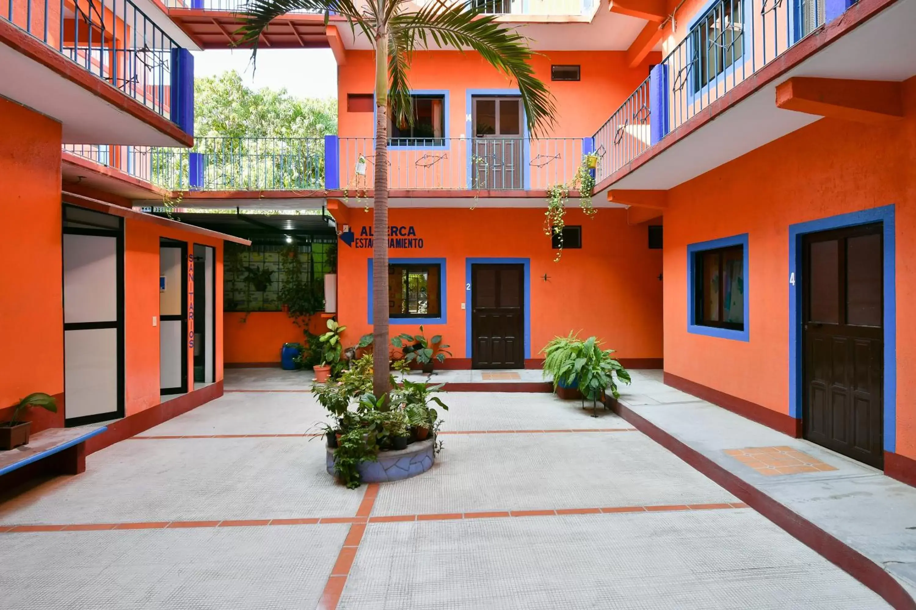 Lobby or reception in Hotel Costamar, Puerto Escondido