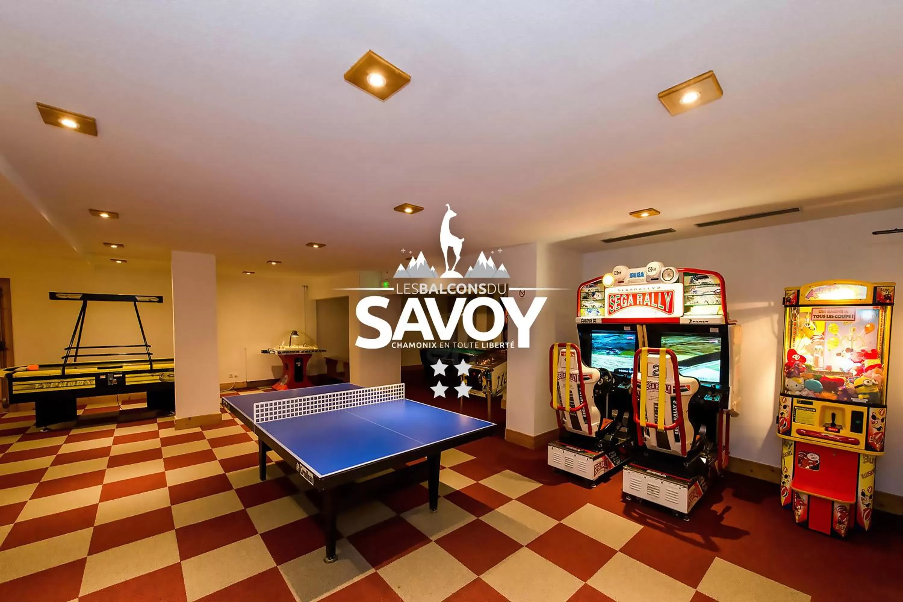 Game Room in Les Balcons du Savoy