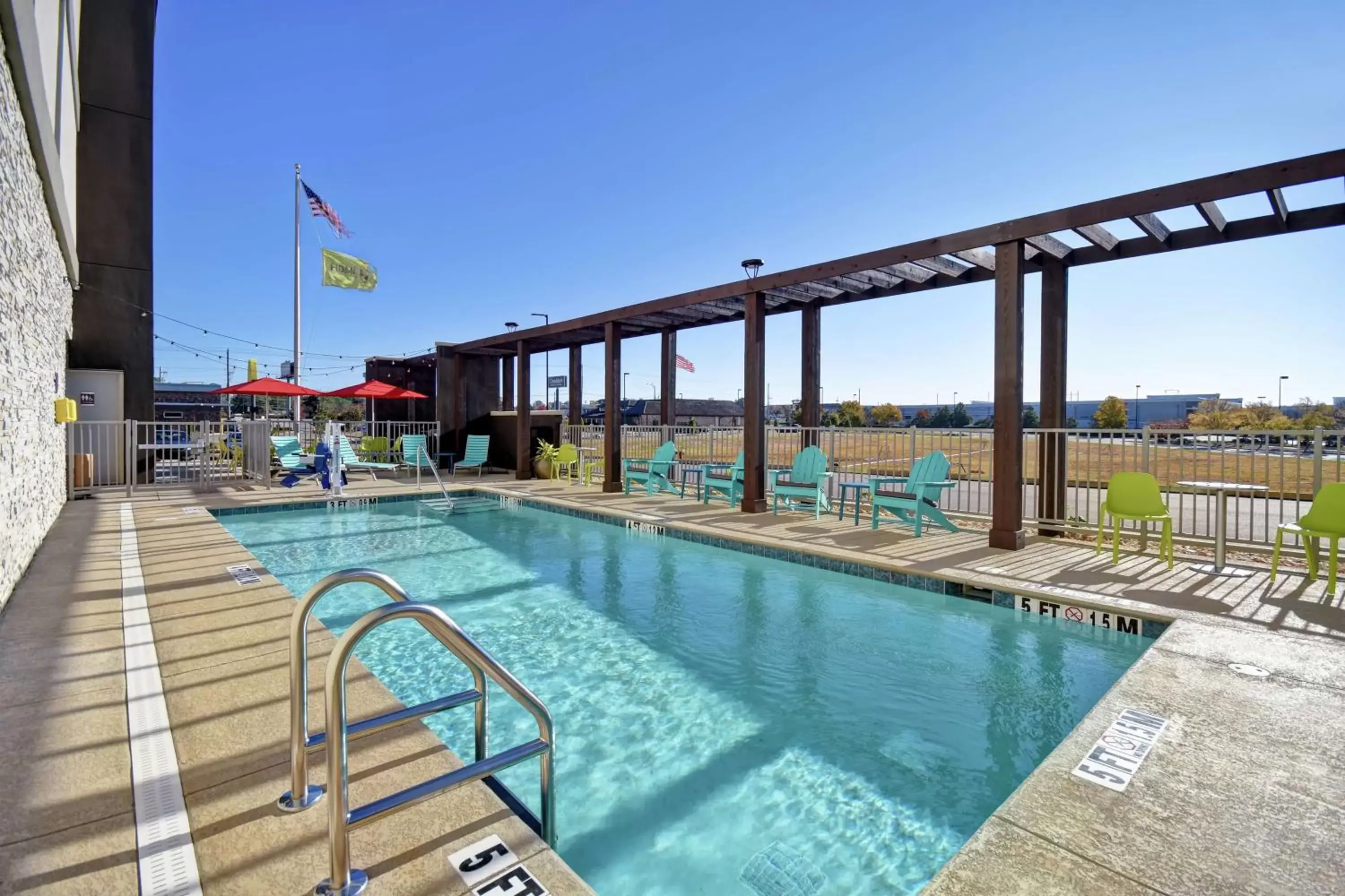 Pool view, Swimming Pool in Home 2 Suites By Hilton Dothan