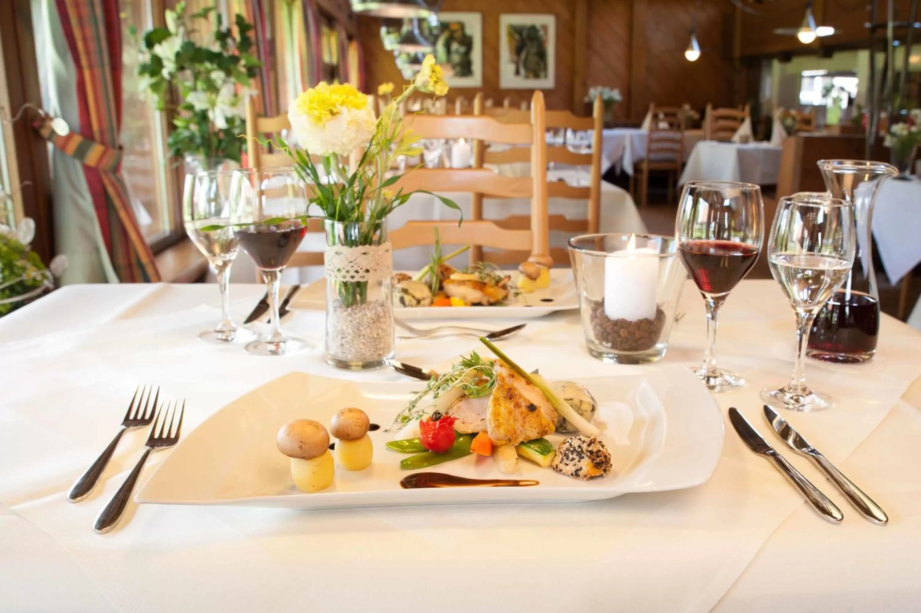 Lunch in Wellnesshotel Sonnenhof & Sonnhalde