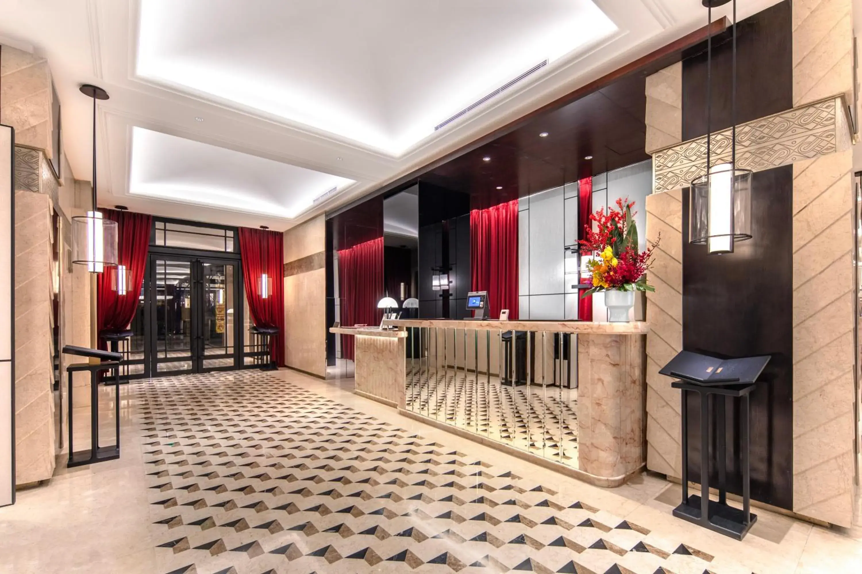 Lobby or reception in The Yangtze Boutique Shanghai Lobby or reception in The Yangtze Boutique Shanghai