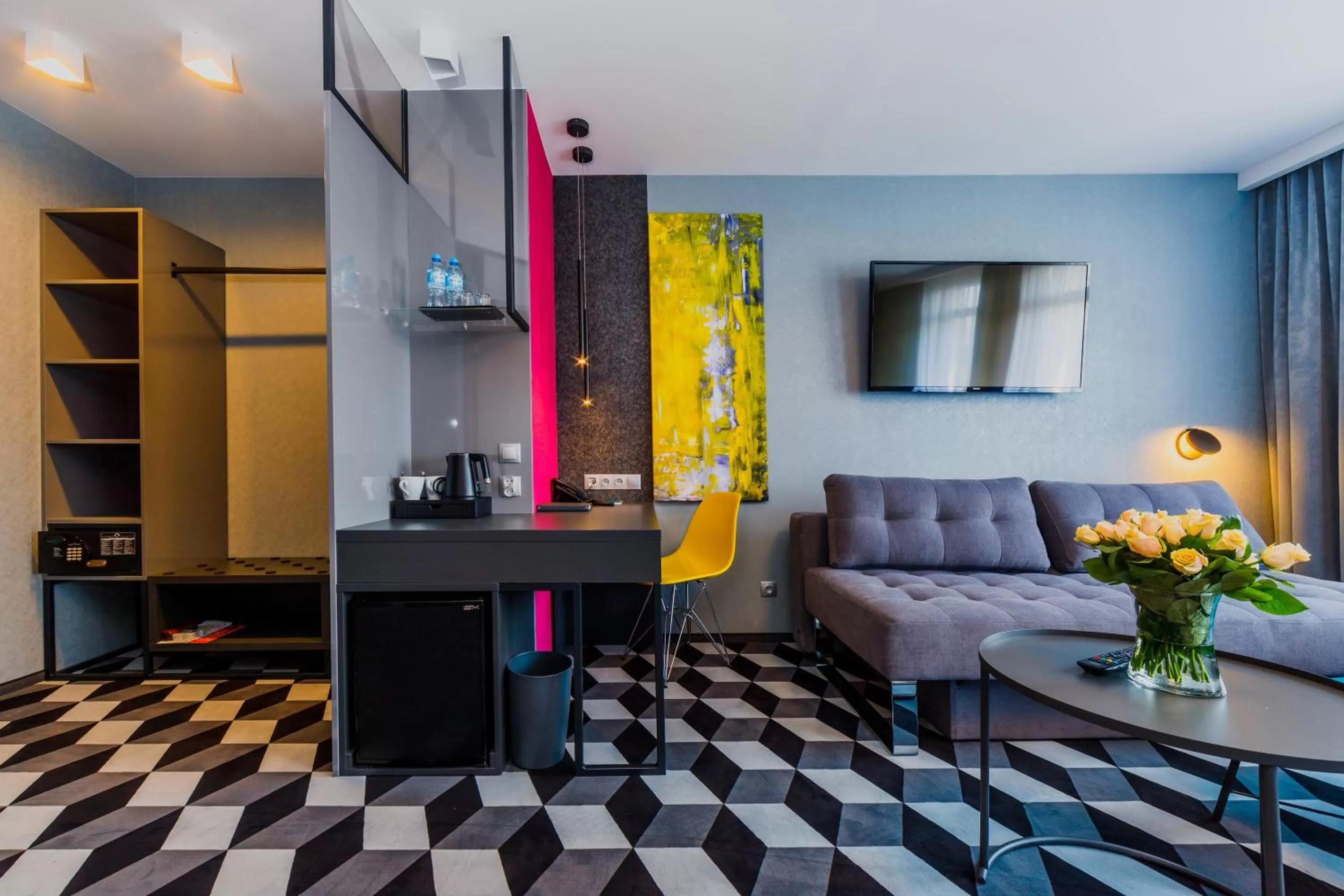 Coffee/tea facilities in Hotel Wyspiański