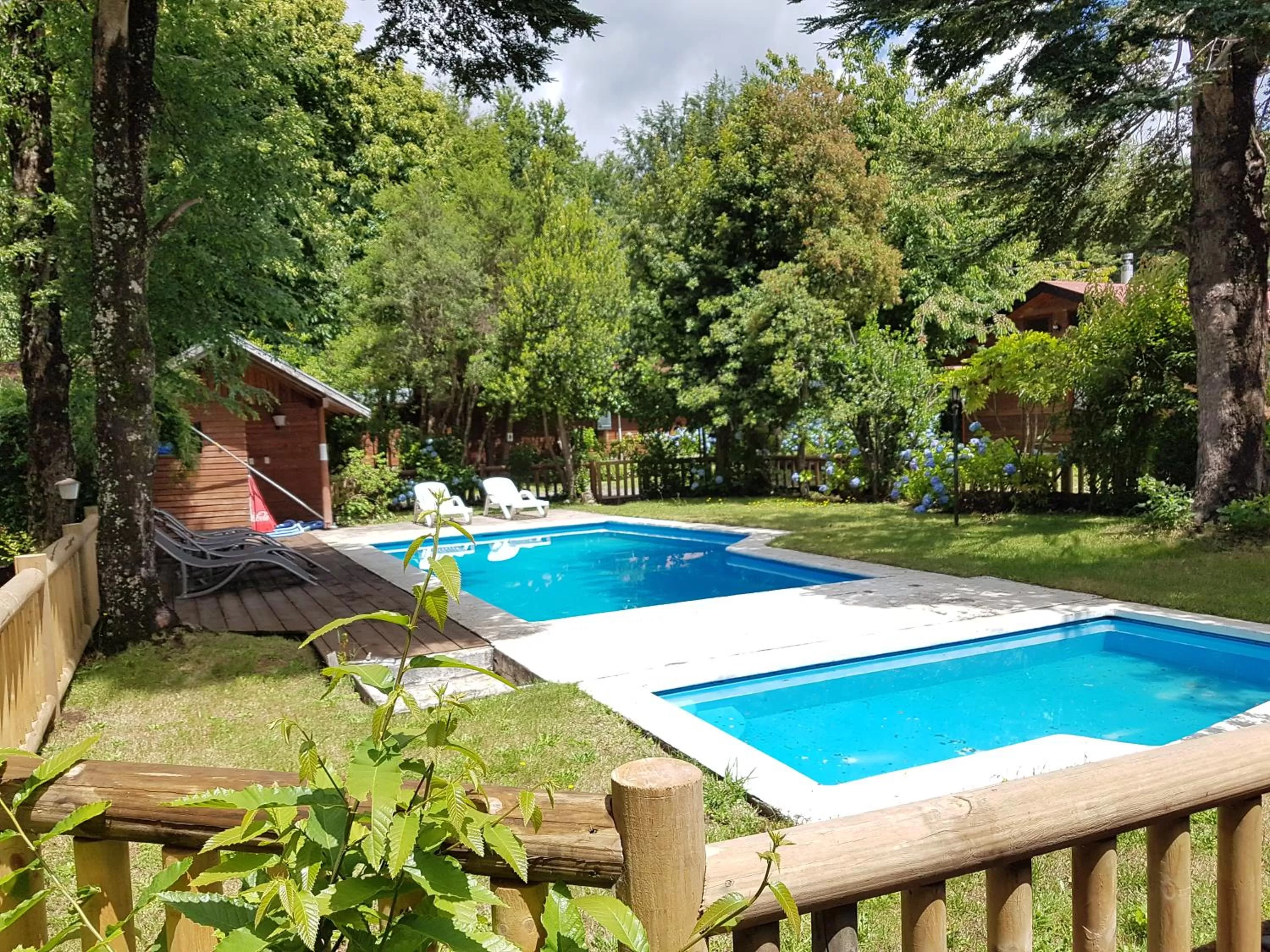 Pool view in Santa Maria Pucon