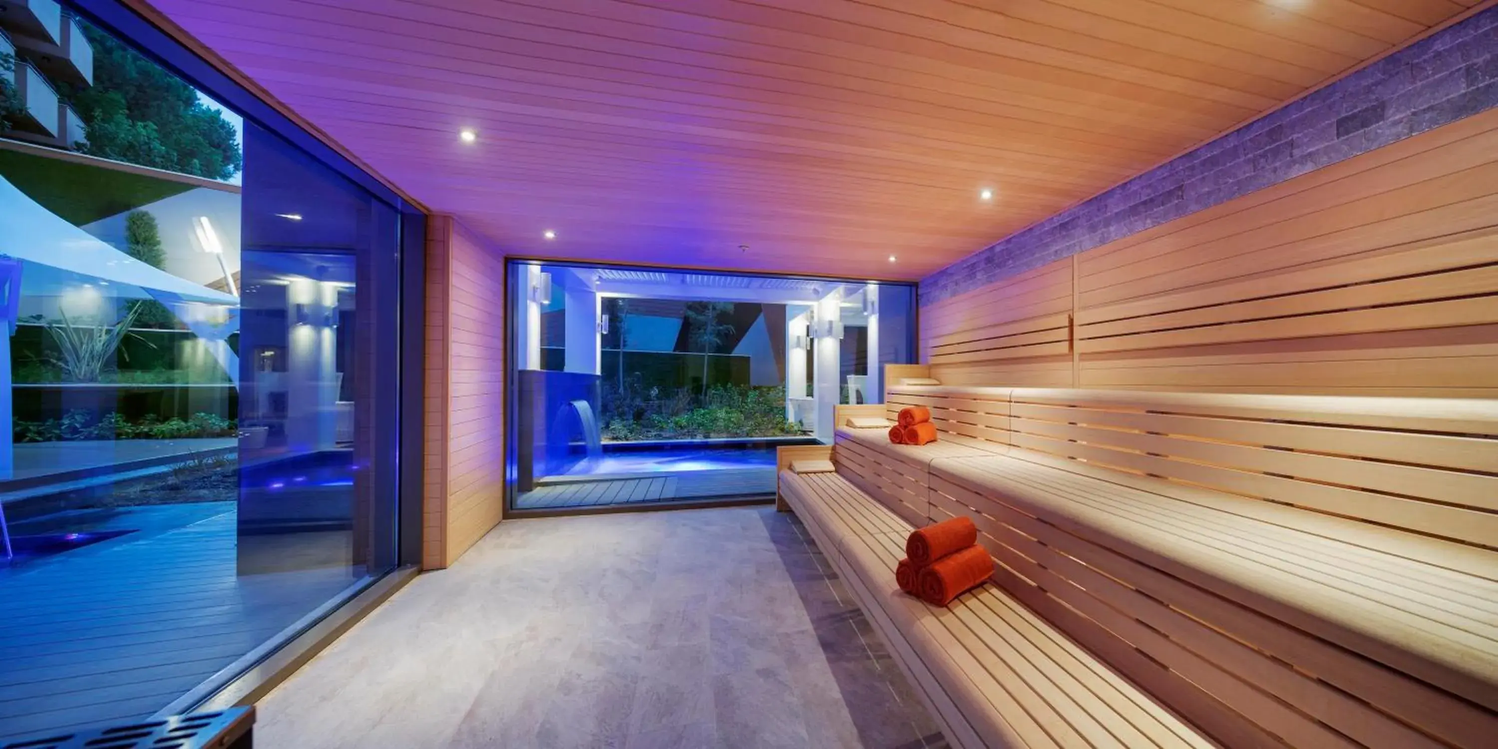 Sauna, Swimming Pool in The Sense Deluxe Hotel