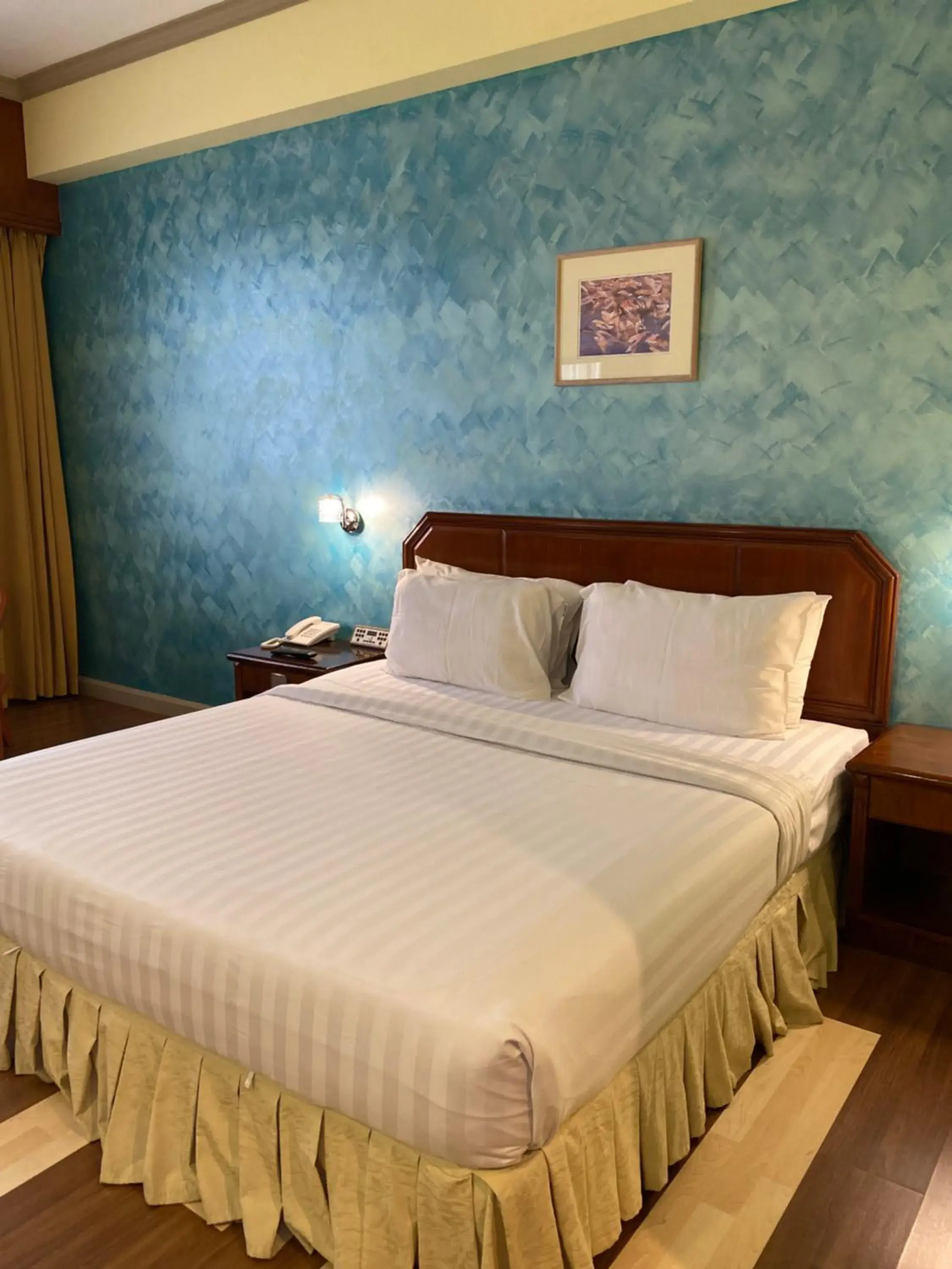 Bed in Hotel Sandakan