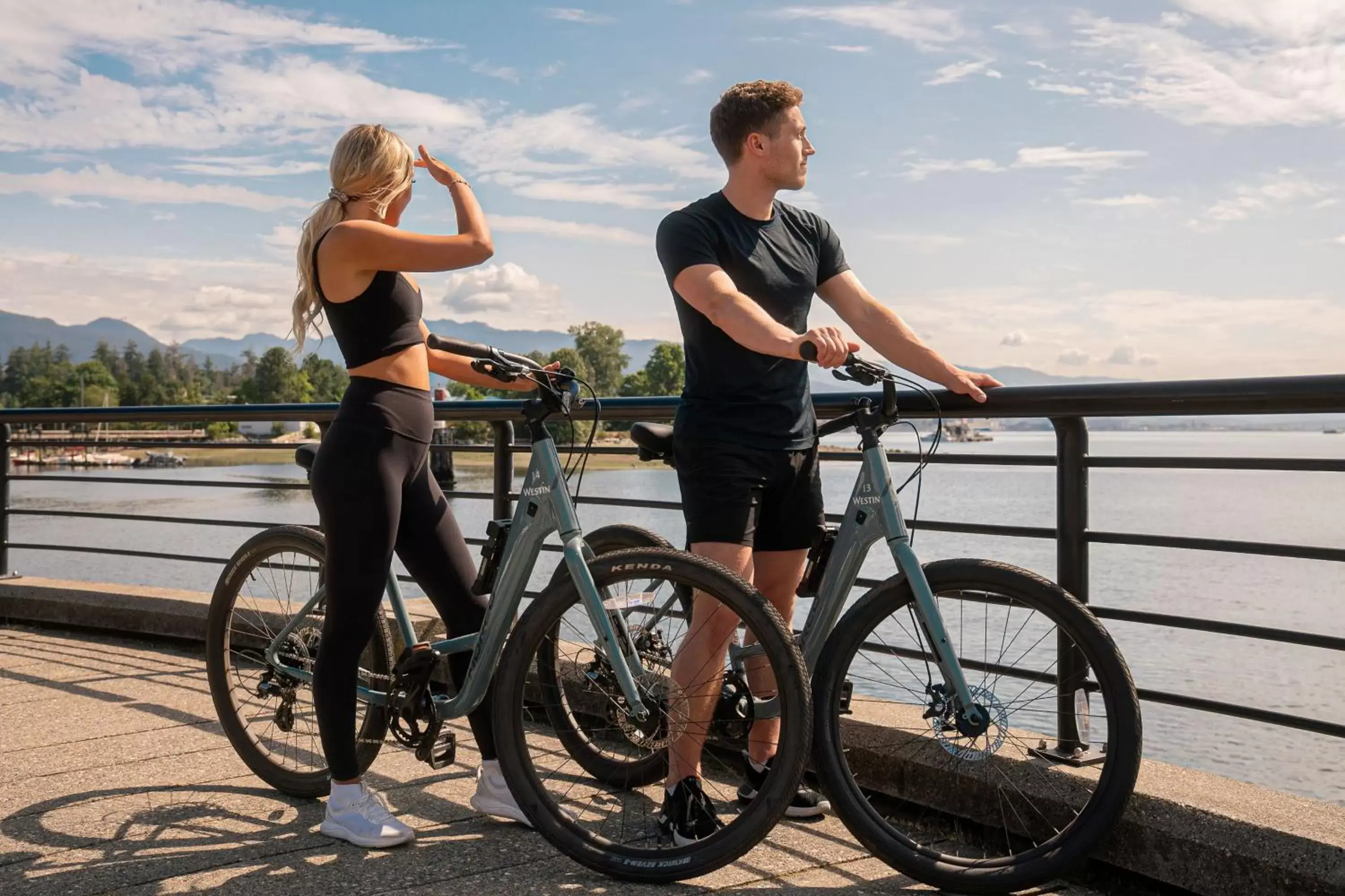 Cycling, Biking in The Westin Bayshore, Vancouver