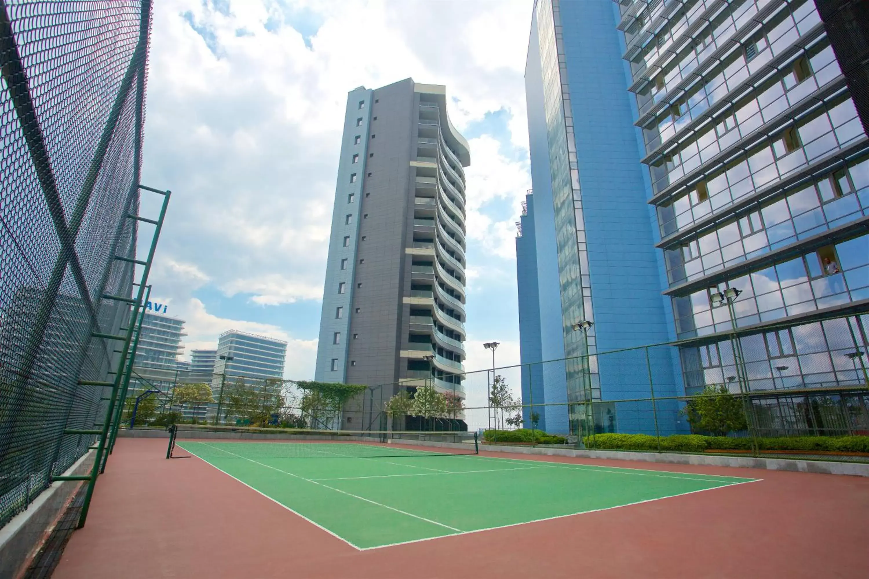 Property building, Tennis/Squash in Ottoperla Hotel