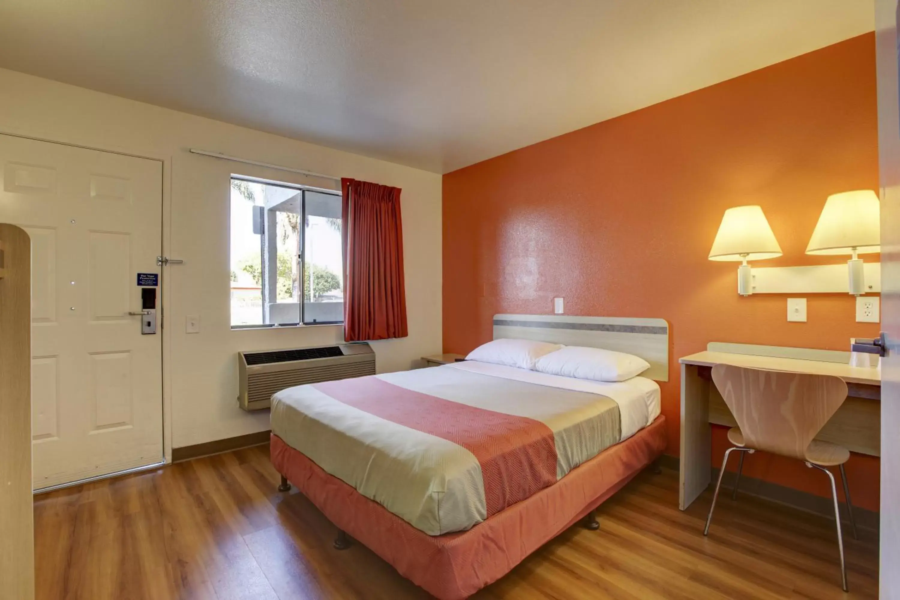 Bed in Motel 6-Bellflower, CA - Los Angeles