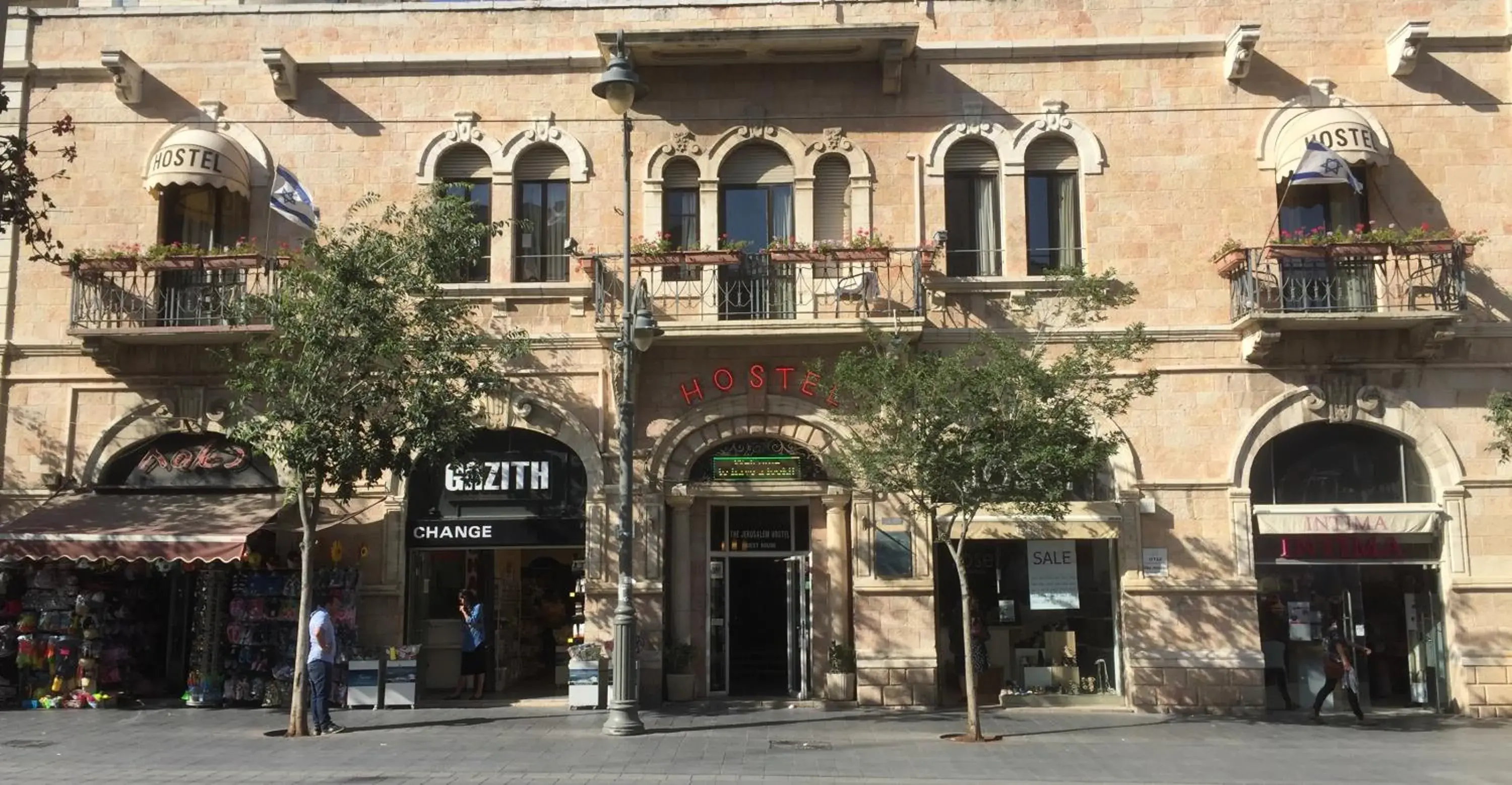 Property Building in Jerusalem Hostel