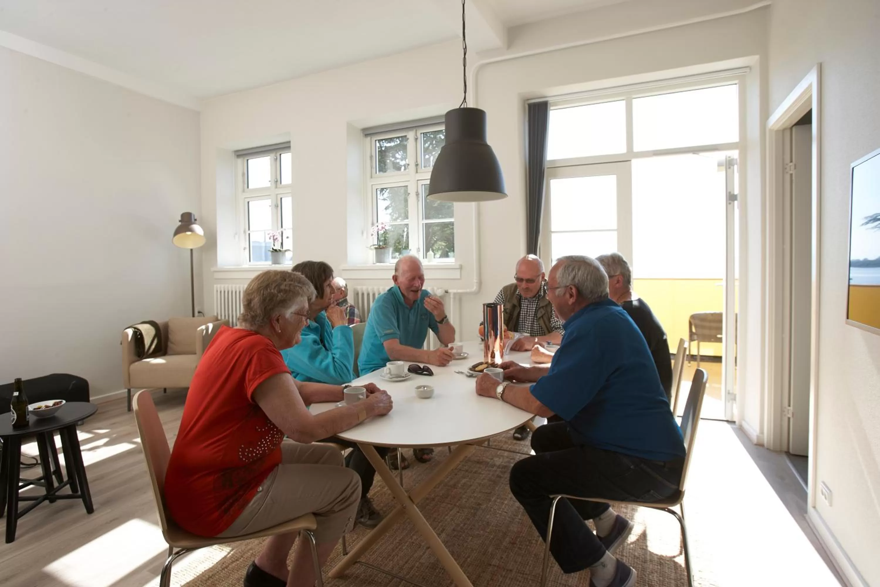 Dining area in Hotel Residens Møen