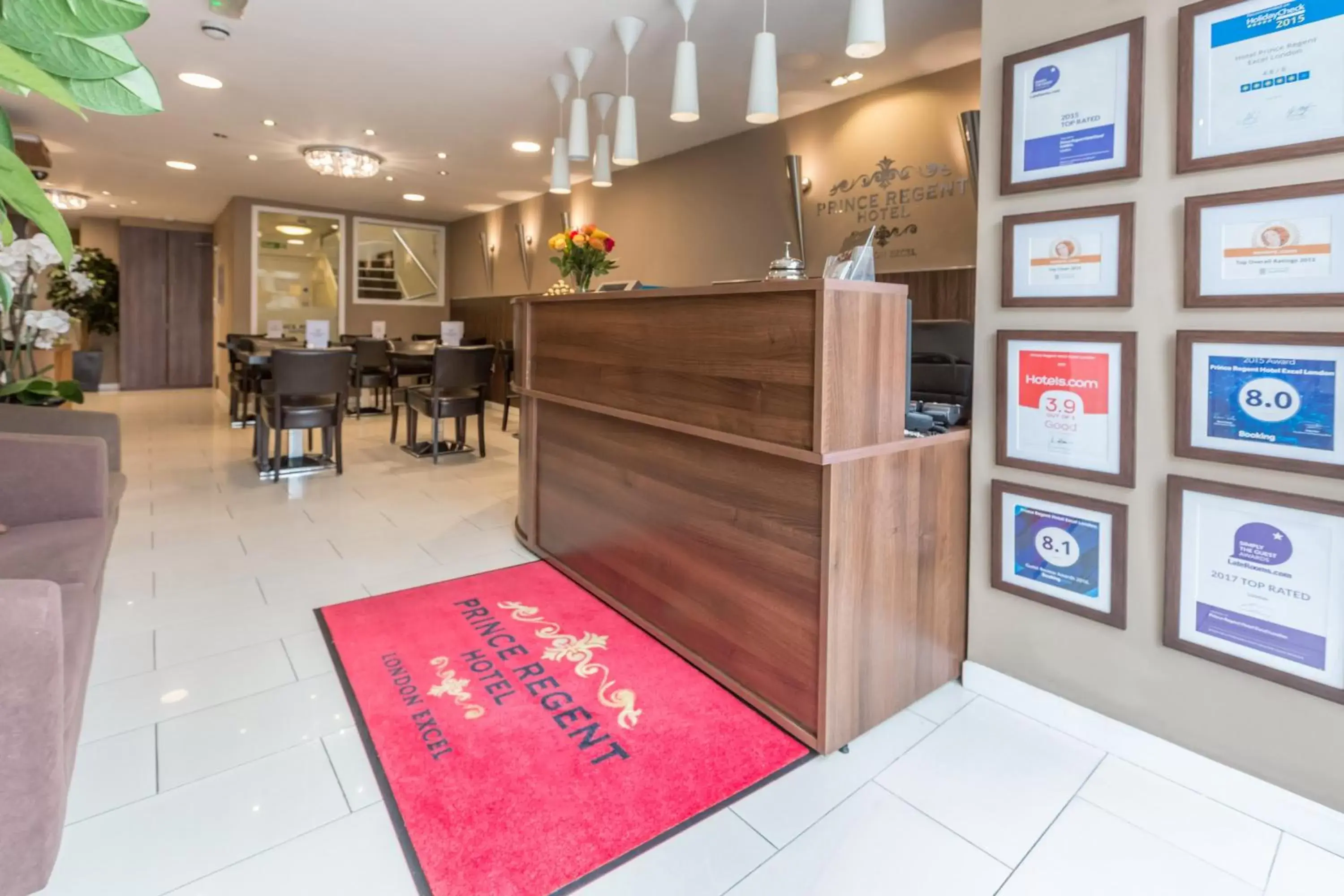 Lobby or reception, Lobby/Reception in Prince Regent Hotel Excel London