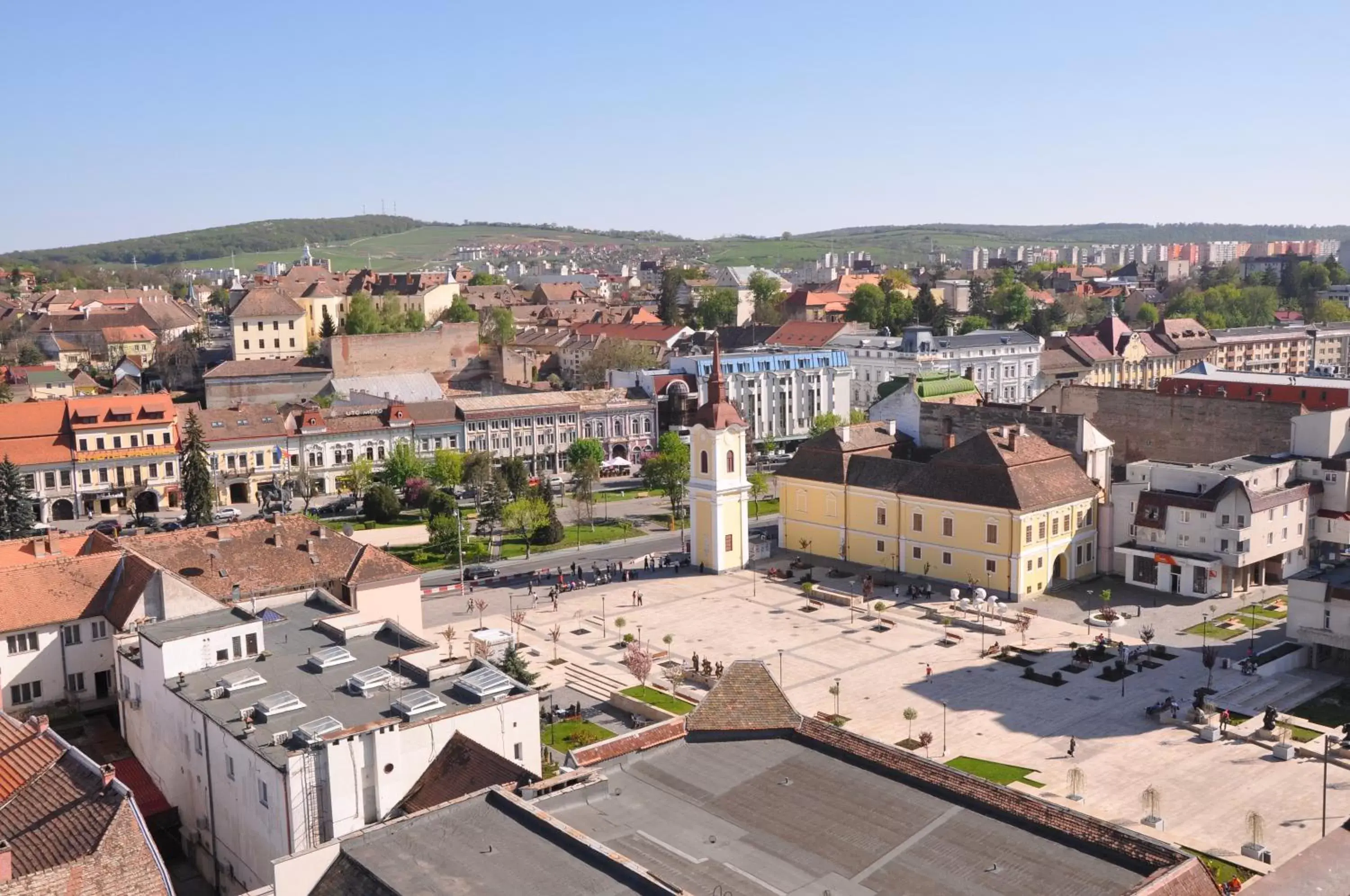 City view in Continental Forum Tirgu Mures