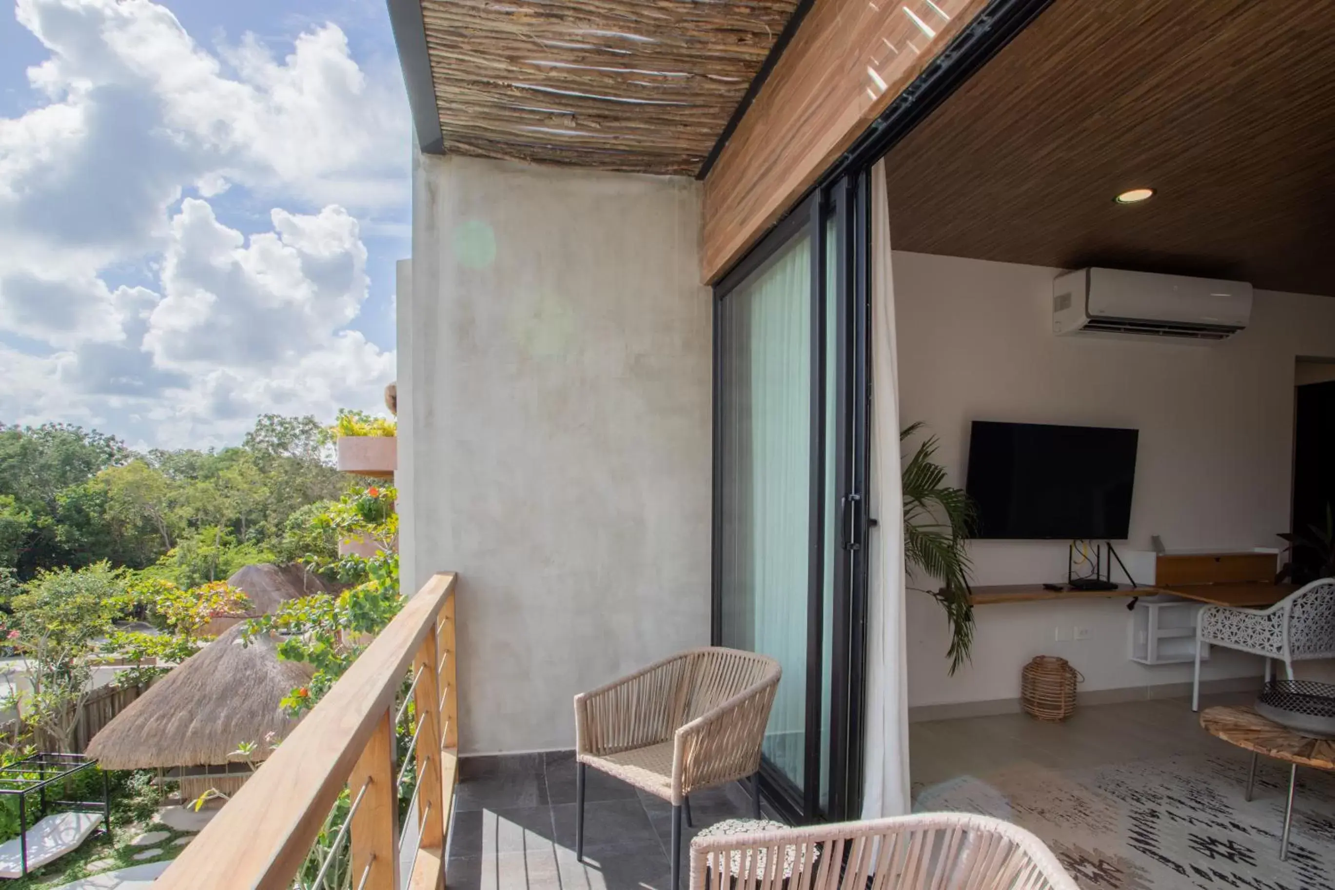 Balcony/Terrace in Luxury Condos Macondo Tulum
