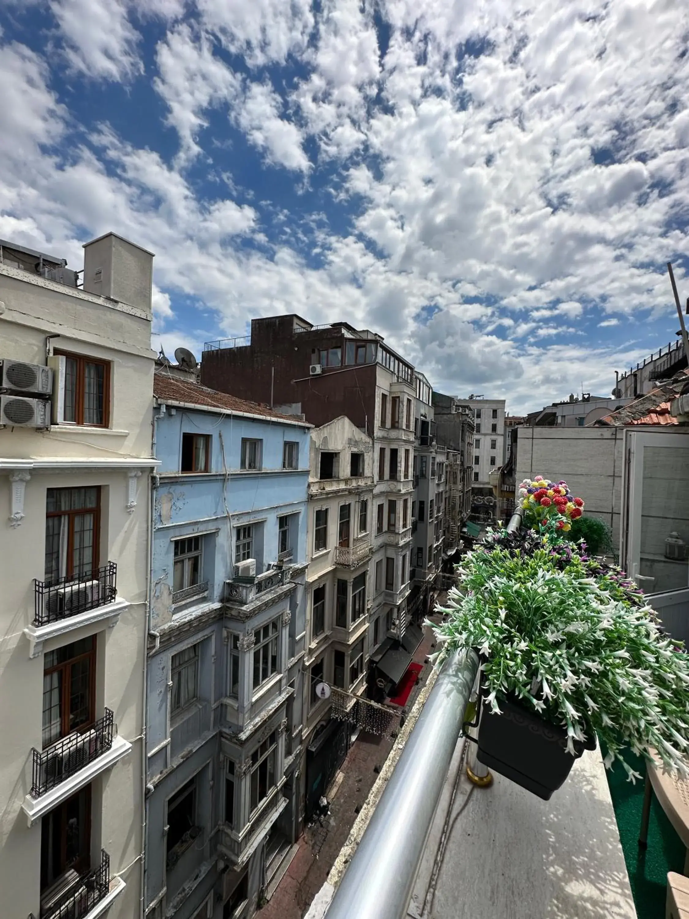 Street view in Taksim Istiklal Suites