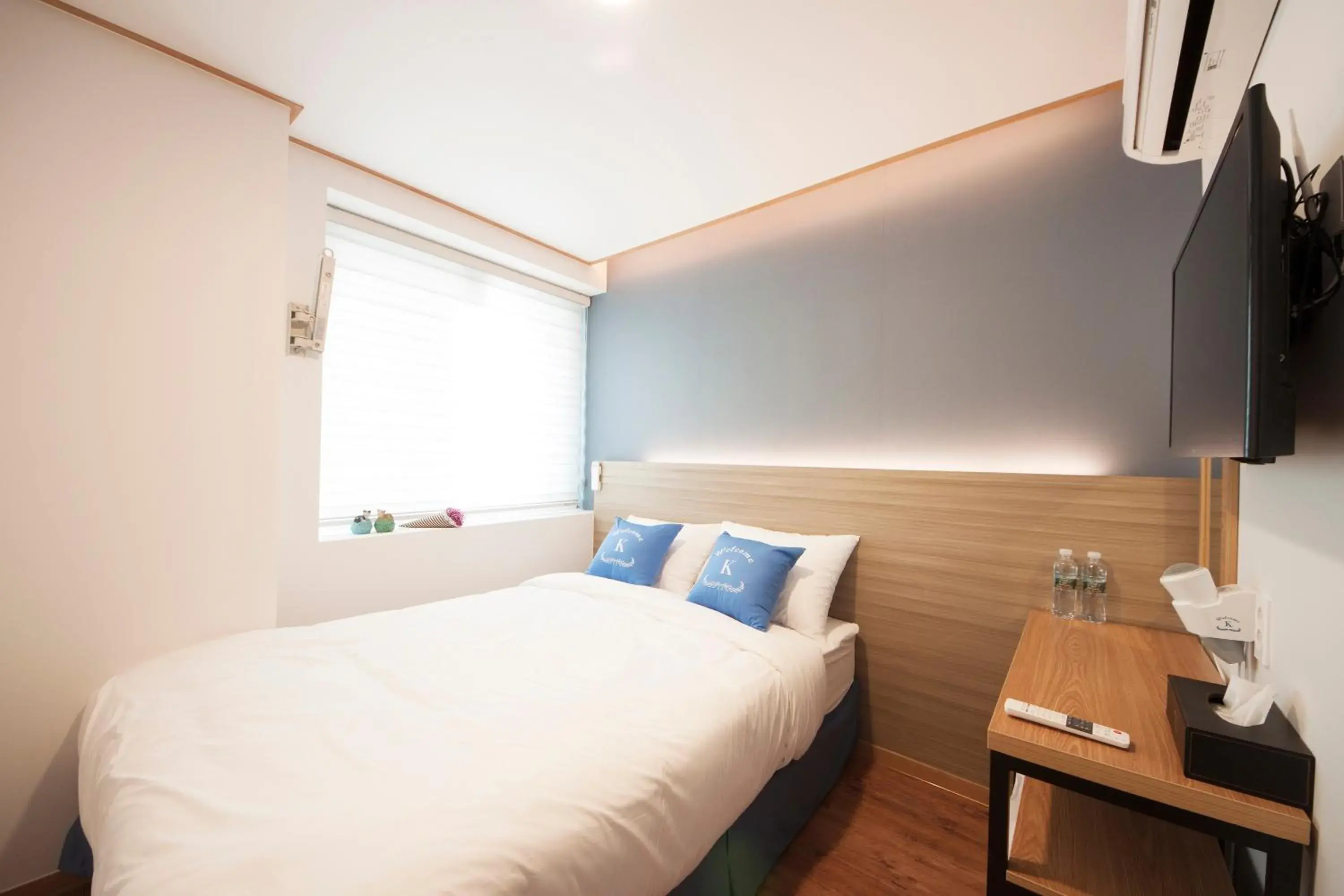 Bed in MAMA Guesthouse Haeundae