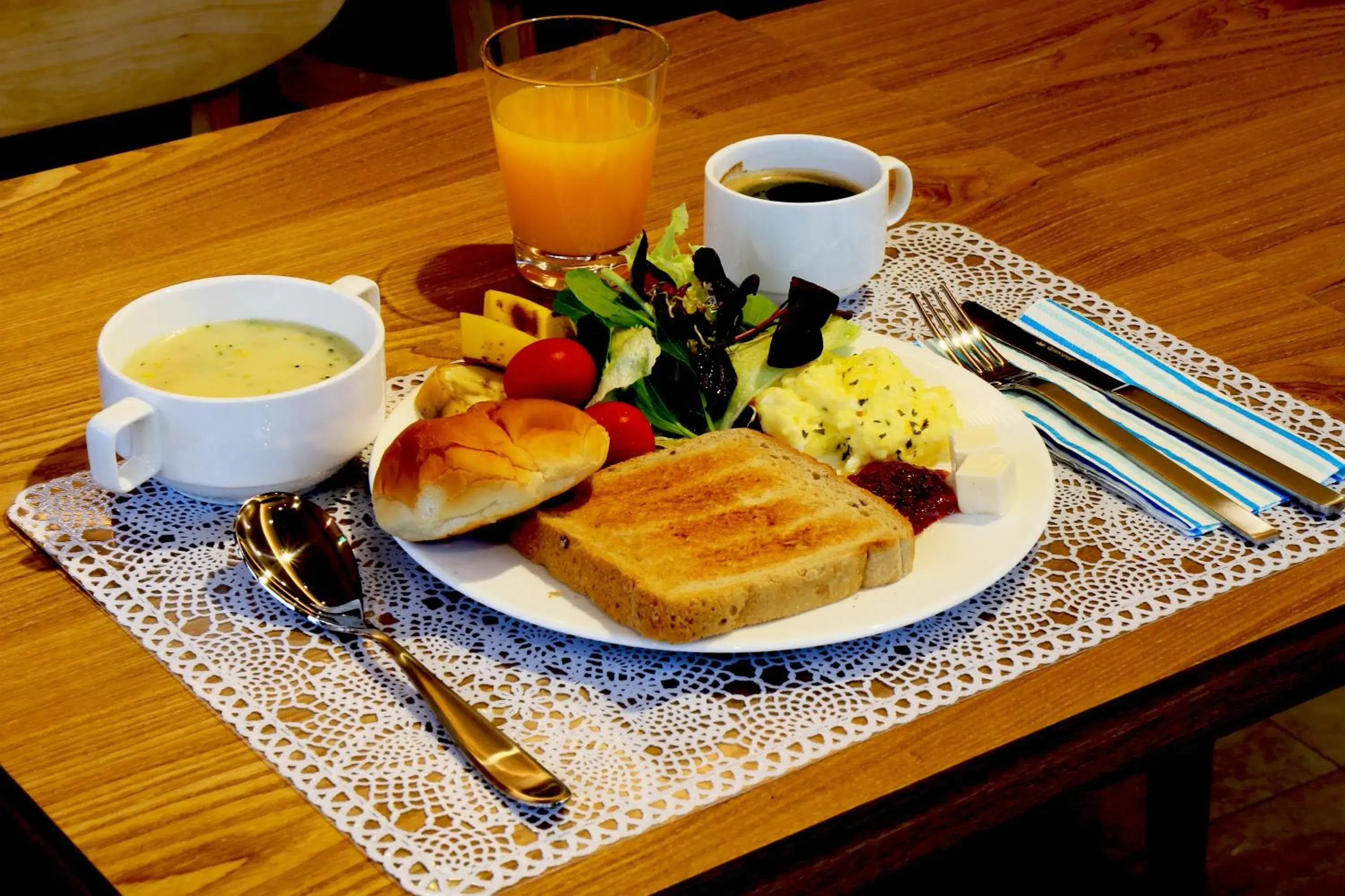 Continental breakfast, Breakfast in Harbor Hotel Jeju