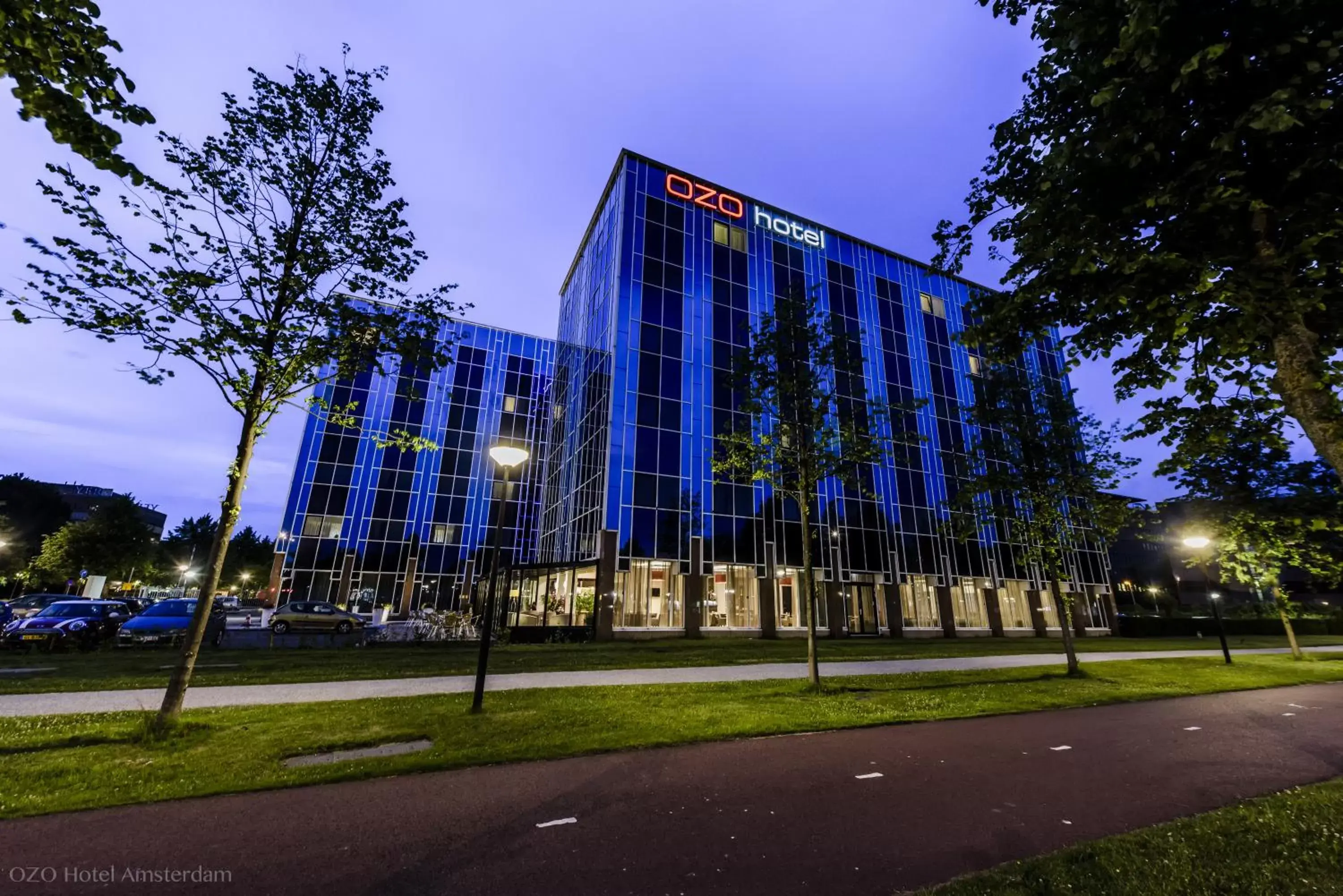 Property building in OZO Hotels Arena Amsterdam