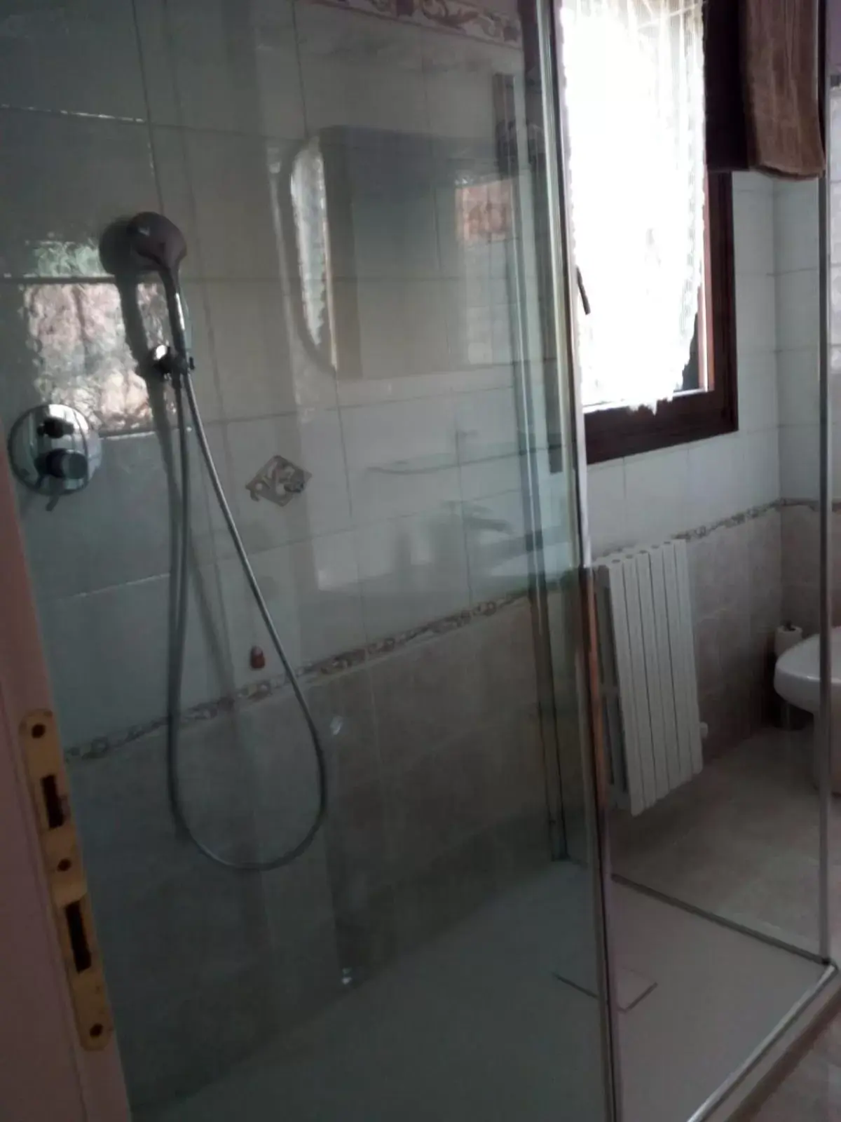 Shower, Bathroom in B&B Borgo dei Fiori