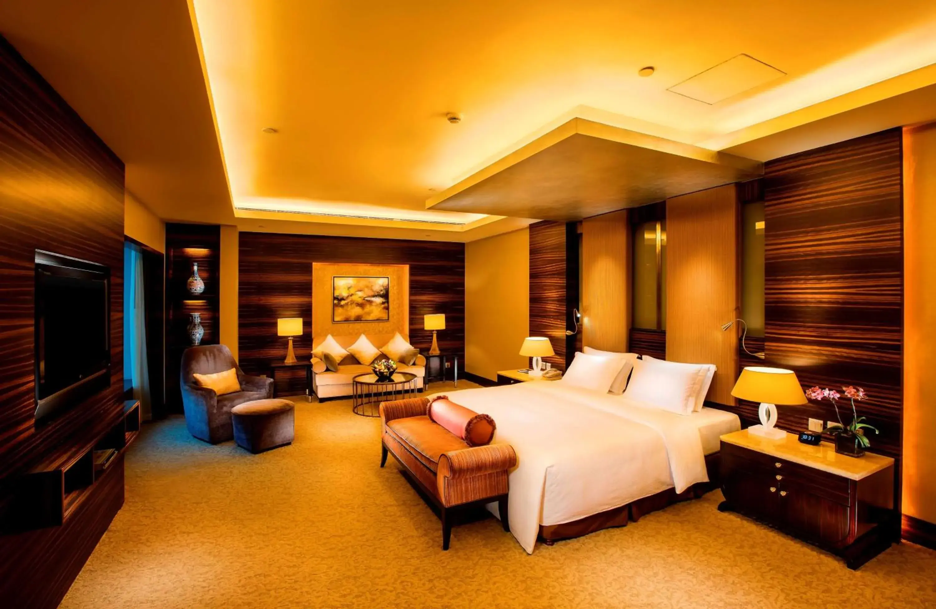 Bed in Hilton Hefei