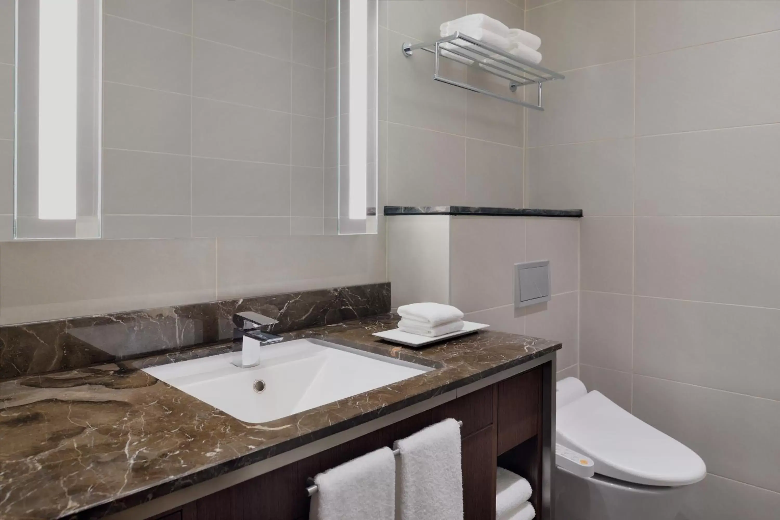 Bathroom in Delta Hotels by Marriott City Center Doha