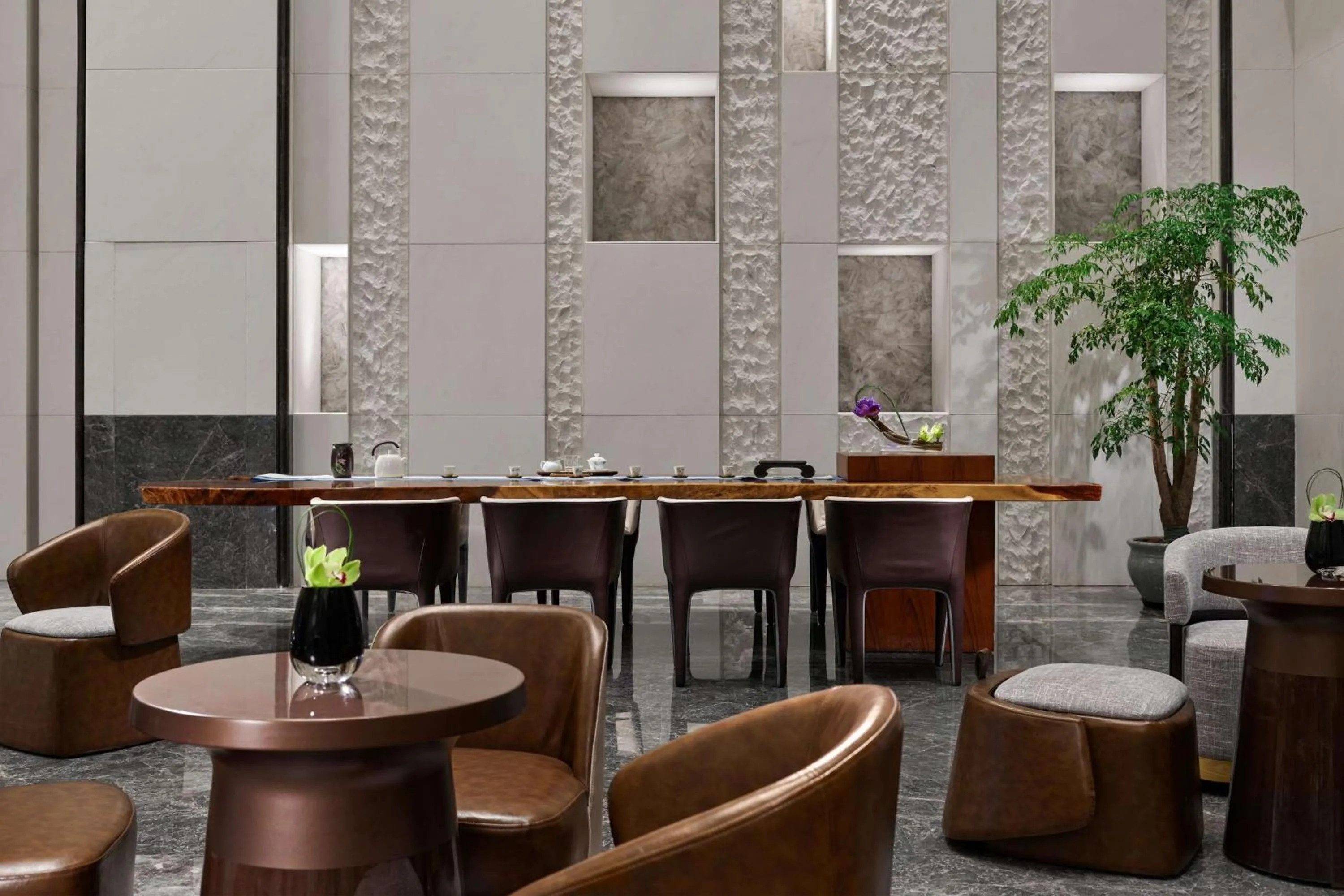 Lounge or bar in Hilton Suzhou Yinshan Lake