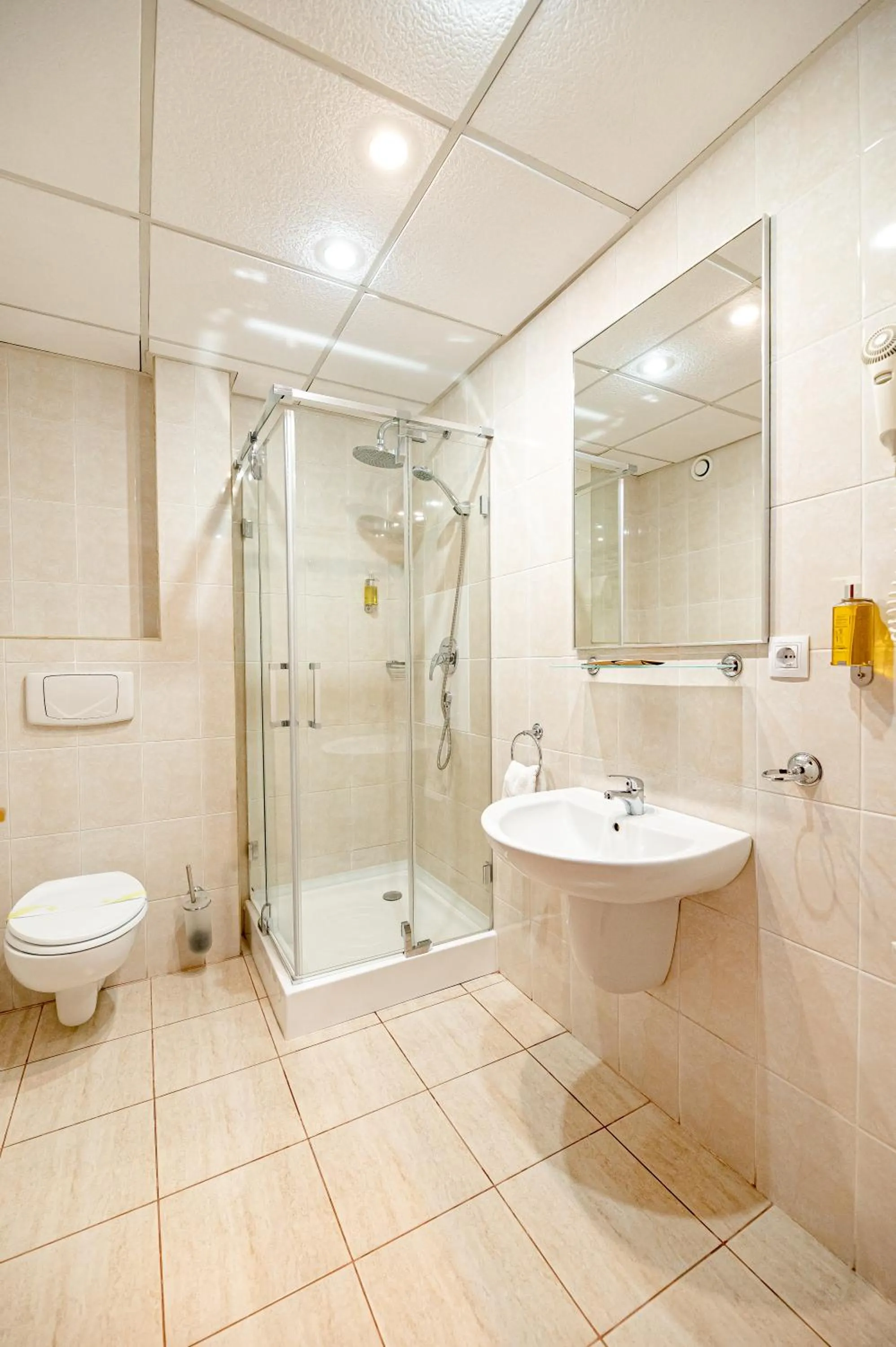 Shower in Hotel Rivulus