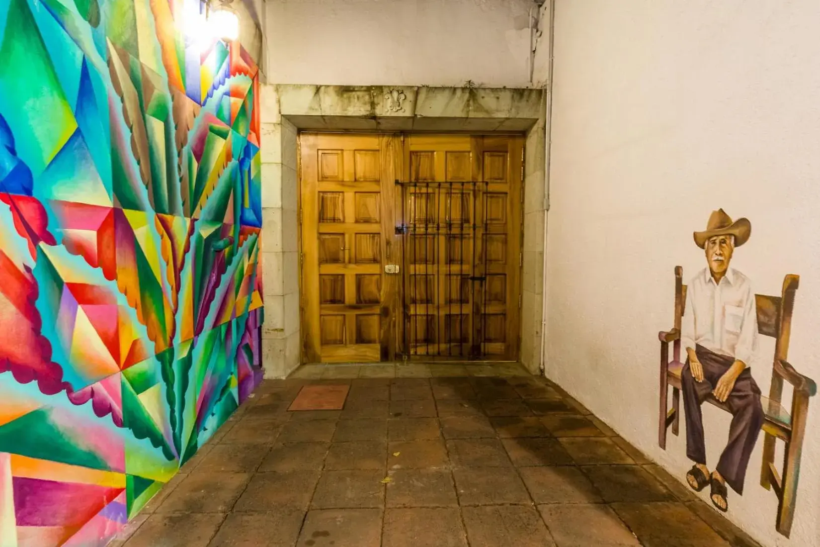 Facade/entrance in NaNa Vida Hotel Oaxaca