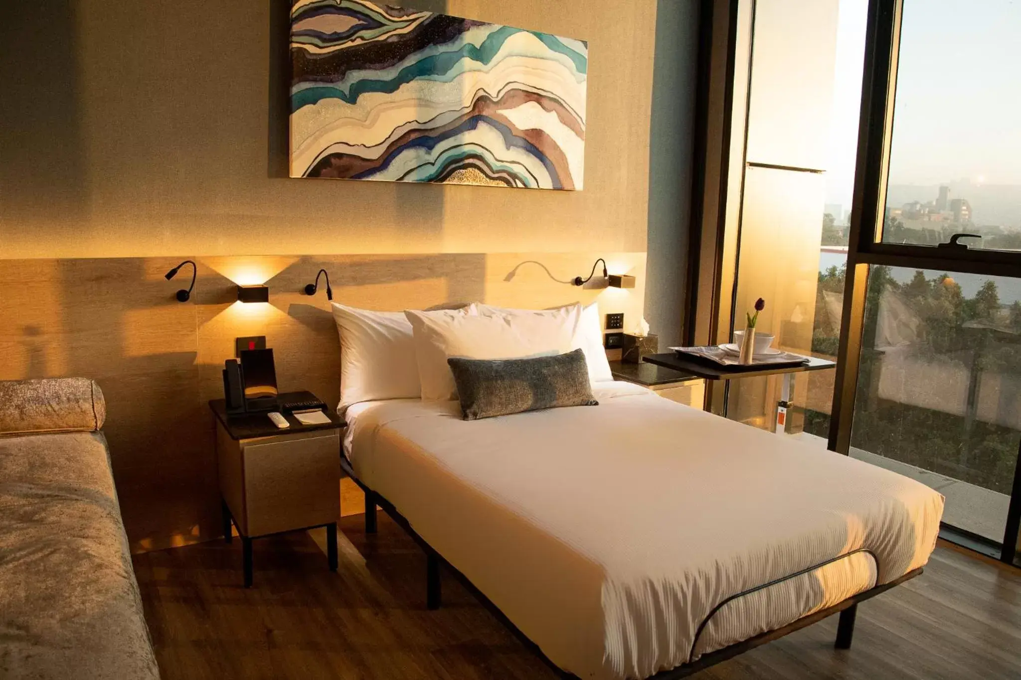 Photo of the whole room, Bed in QUARTZ HOTEL & SPA