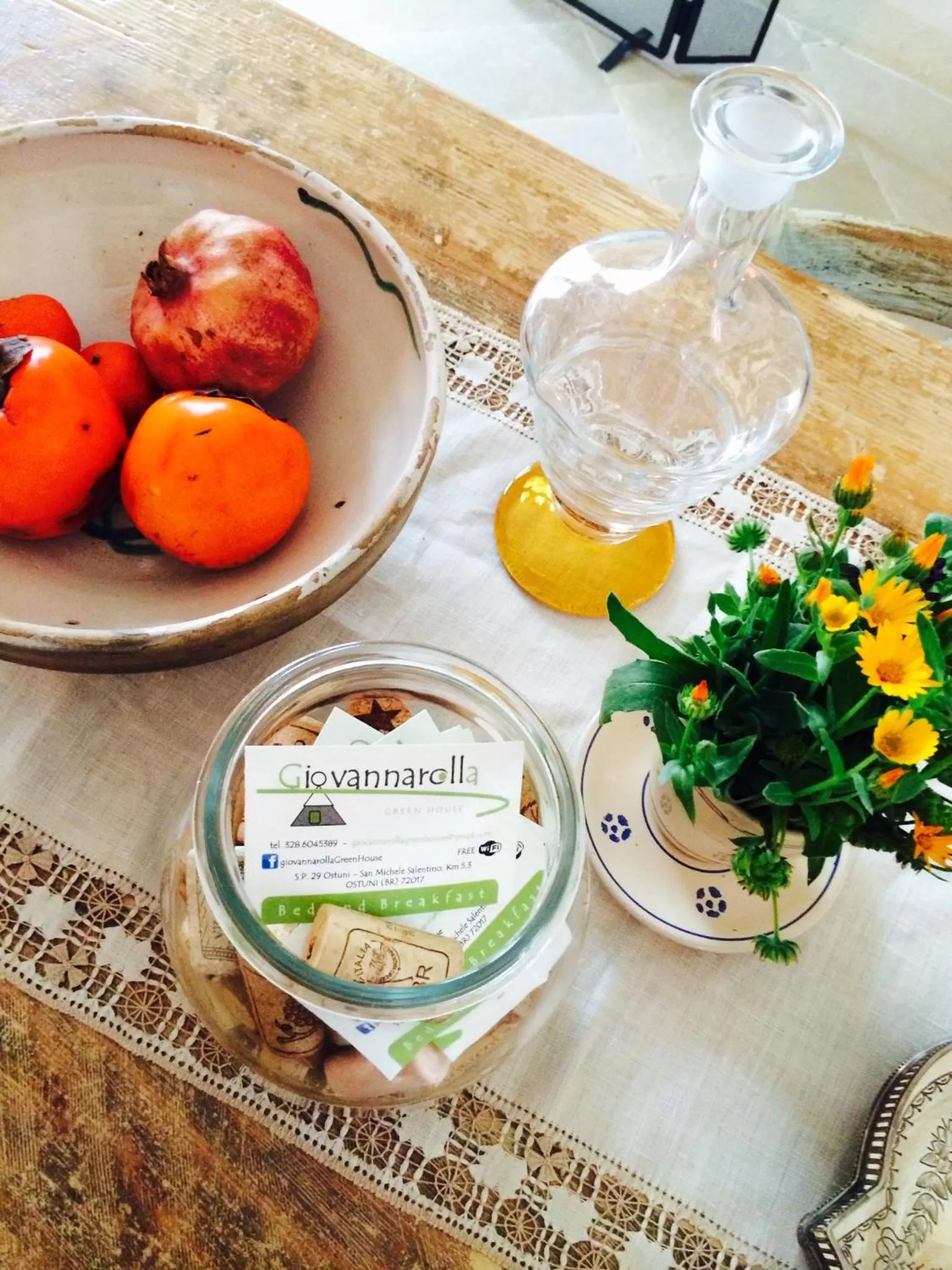 Breakfast in B&B Giovannarolla Green House