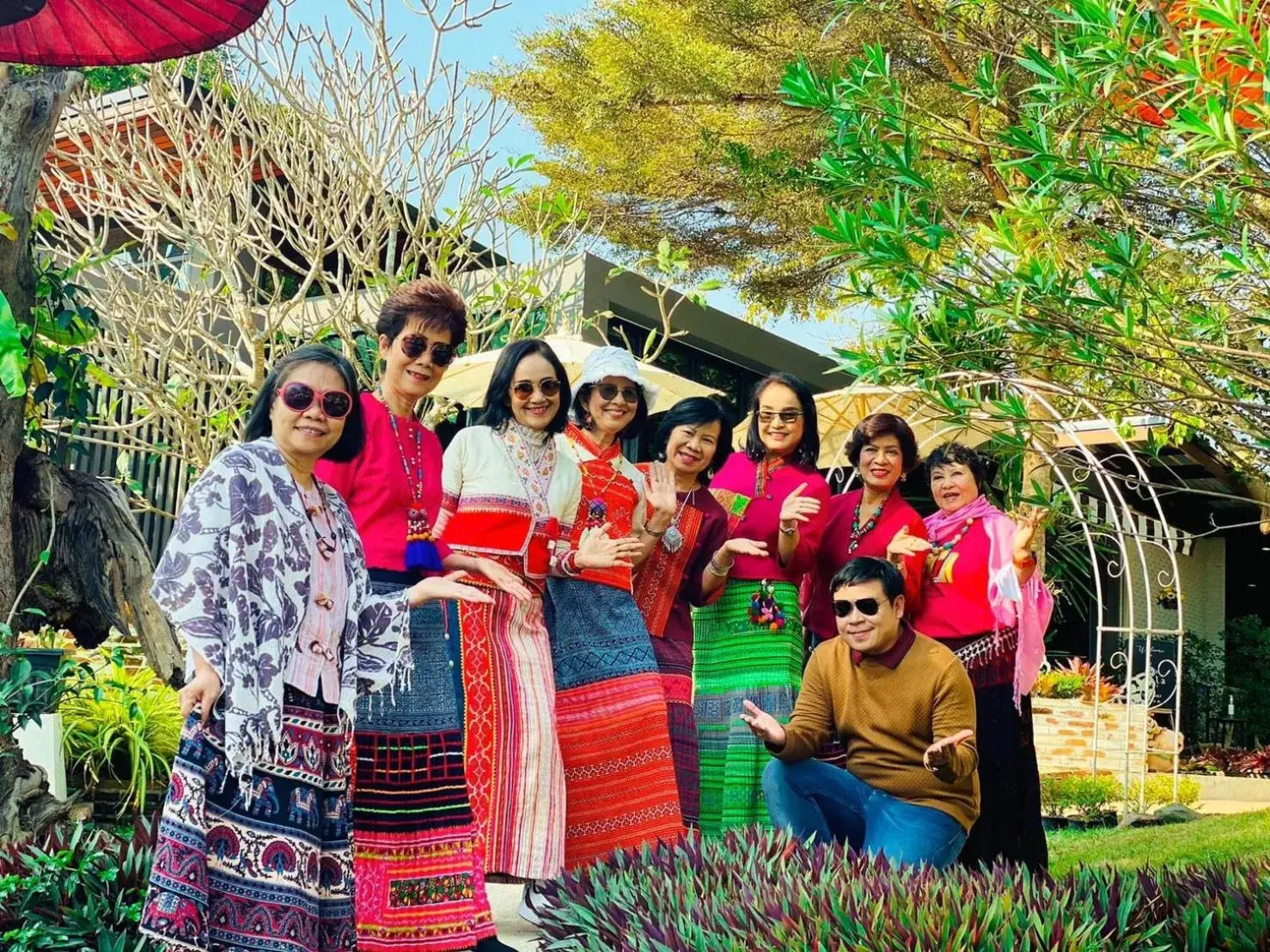 People, Family in Baan Suan Leelawadee Resort Nan