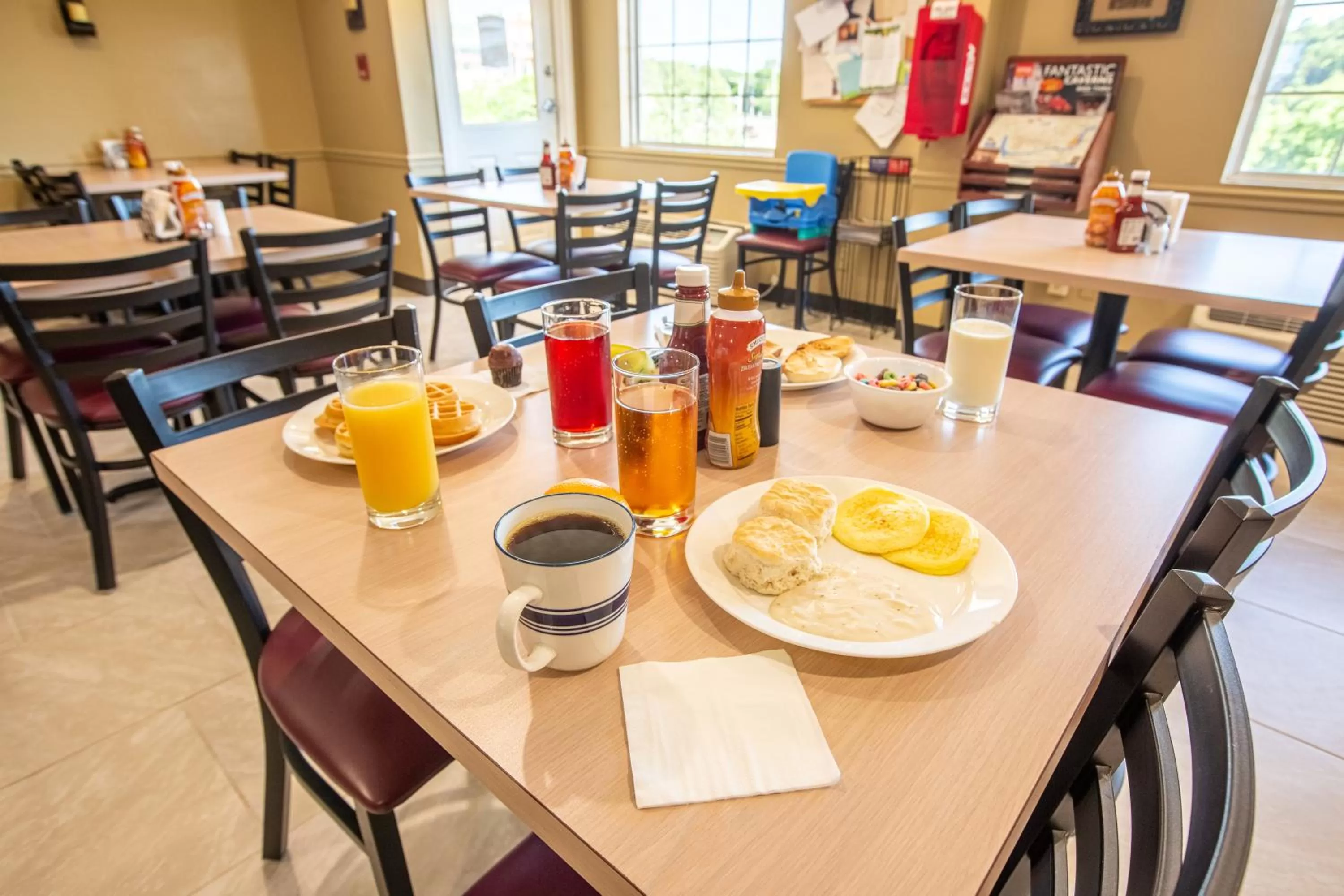 Restaurant/places to eat in Rosebud Inn