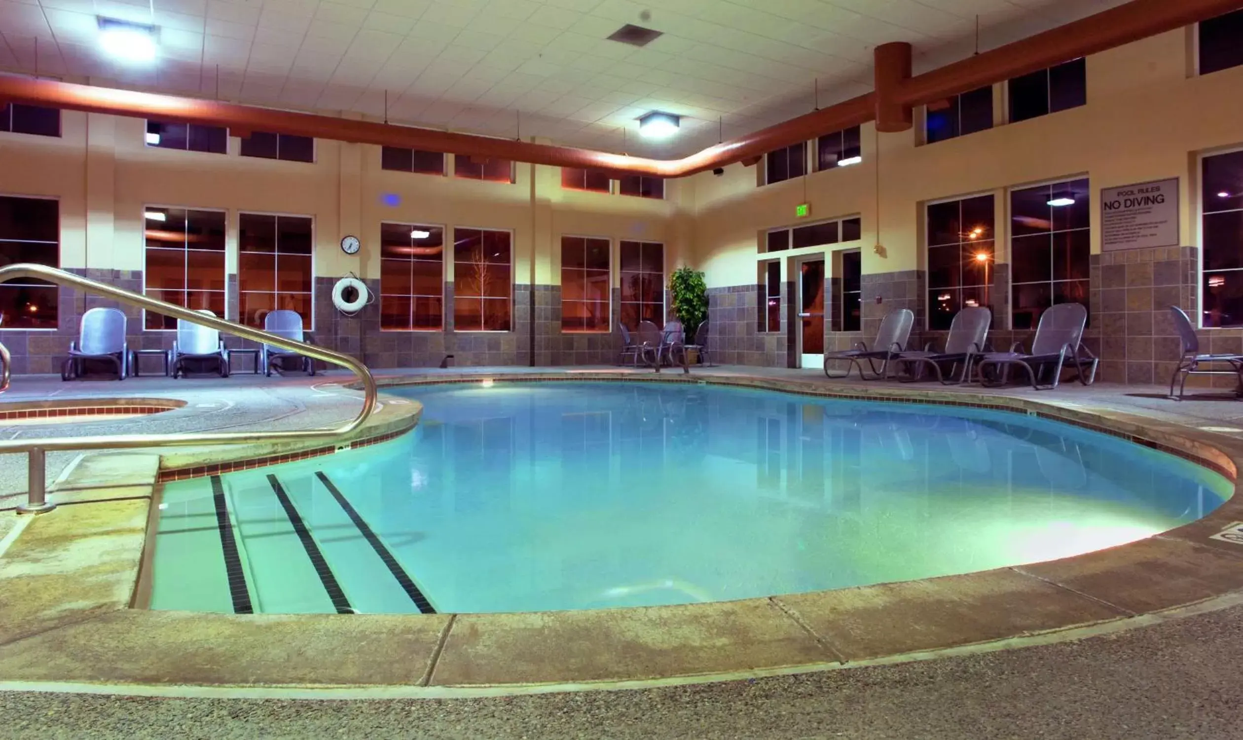 Pool view, Swimming Pool in Hampton Inn & Suites Seattle North/Lynnwood